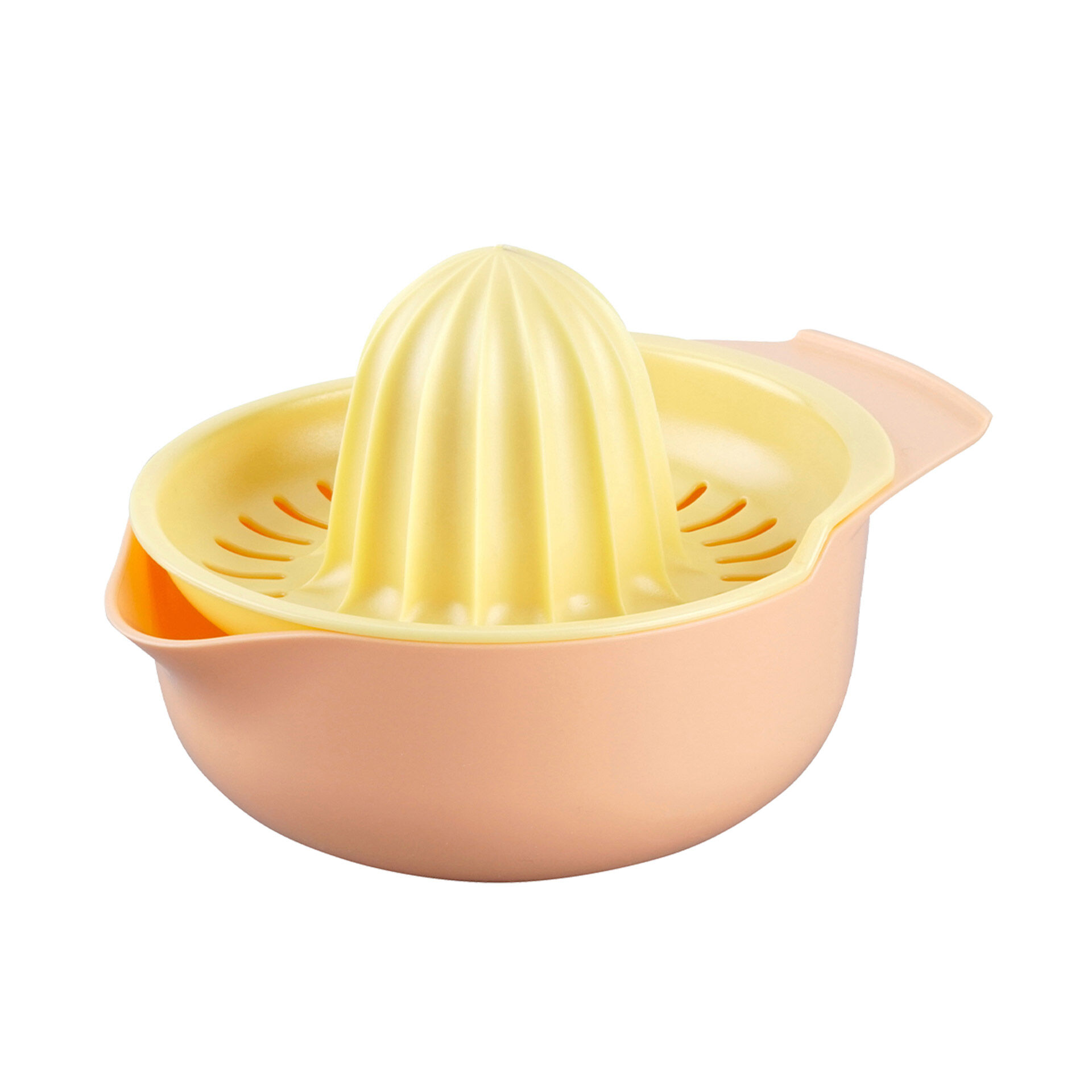 Zitronenpresse Sommerparty, gelb/orange, 2-teilig