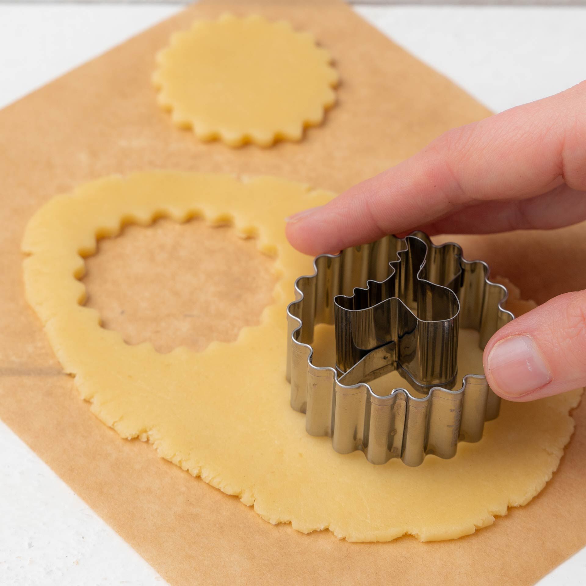 Ausstecher Linzer mit Elchkopf, Ø54mm