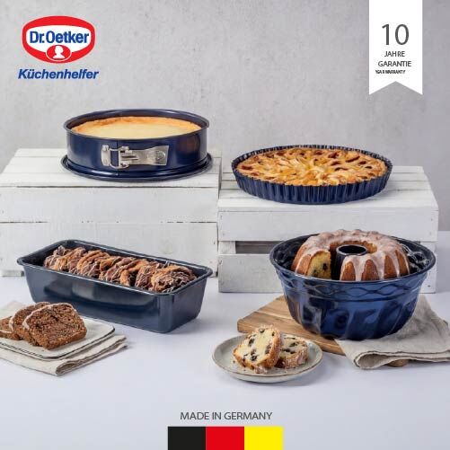 Backformen-Set "Back-Liebe Emaille", 4-teilig