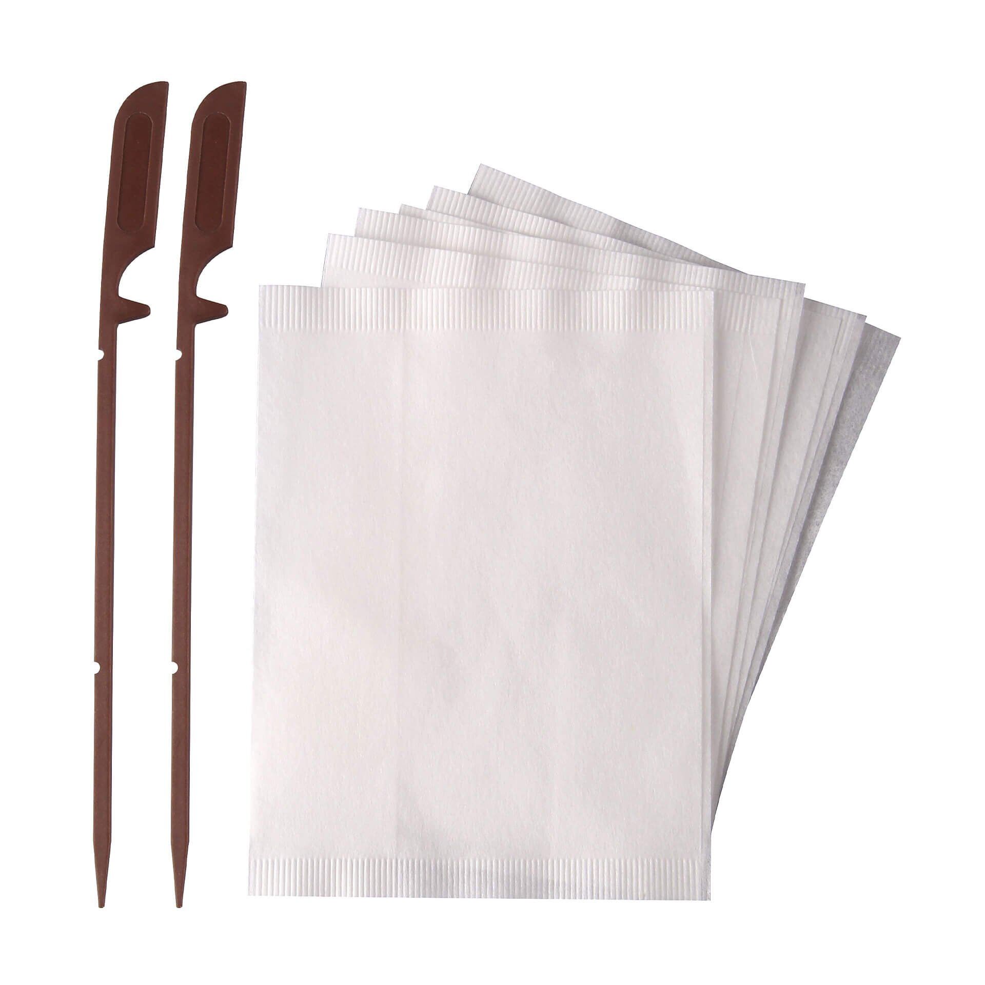 Teefiltersticks mit Filterbeutel, 42-teilig