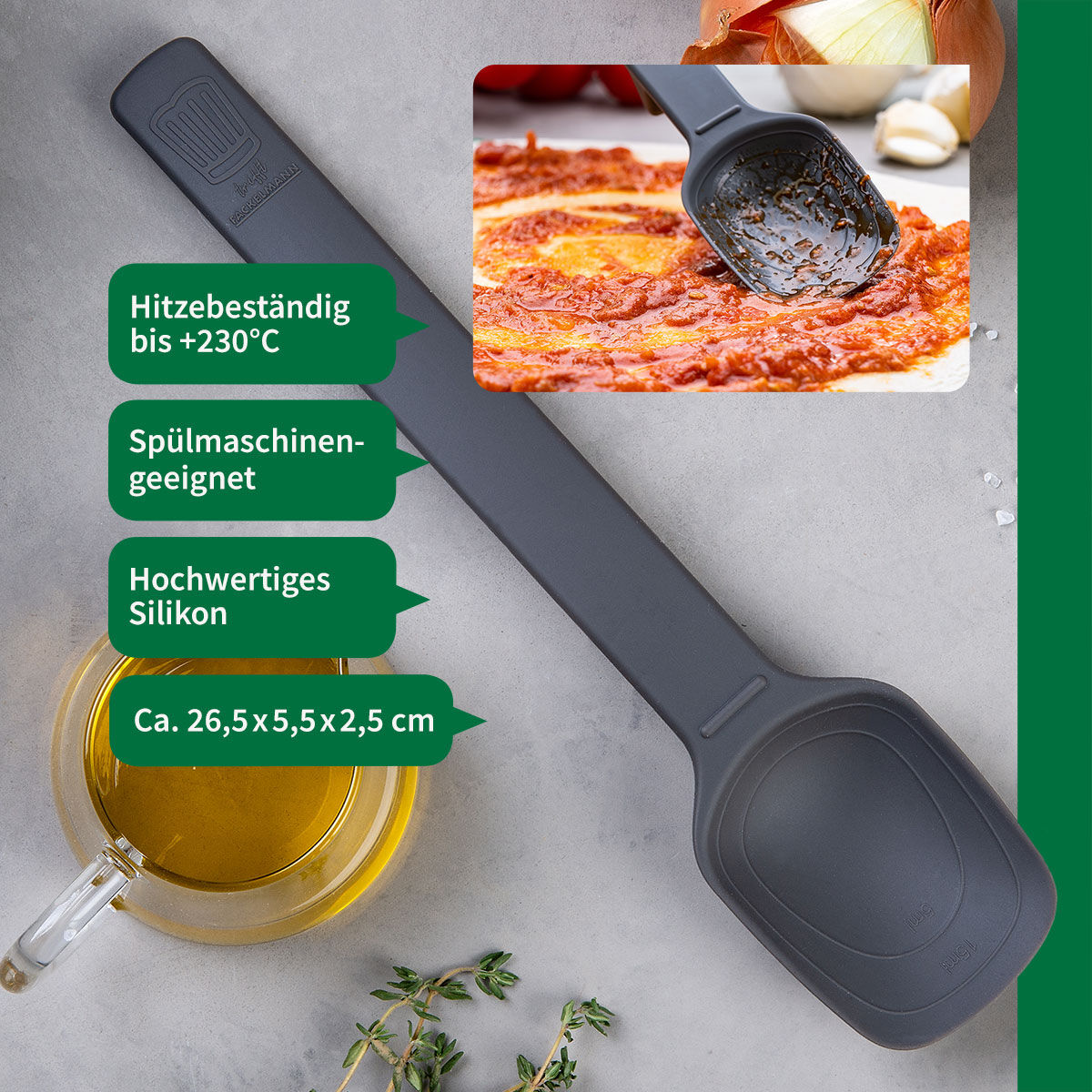 Kochlöffel flexibel, Silikon Kochlöffel flexibel, Silikon