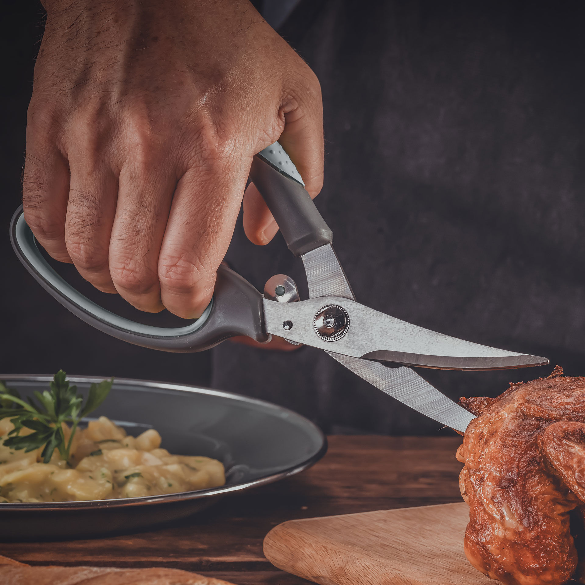 Geflügelschere, 23cm, Edelstahl