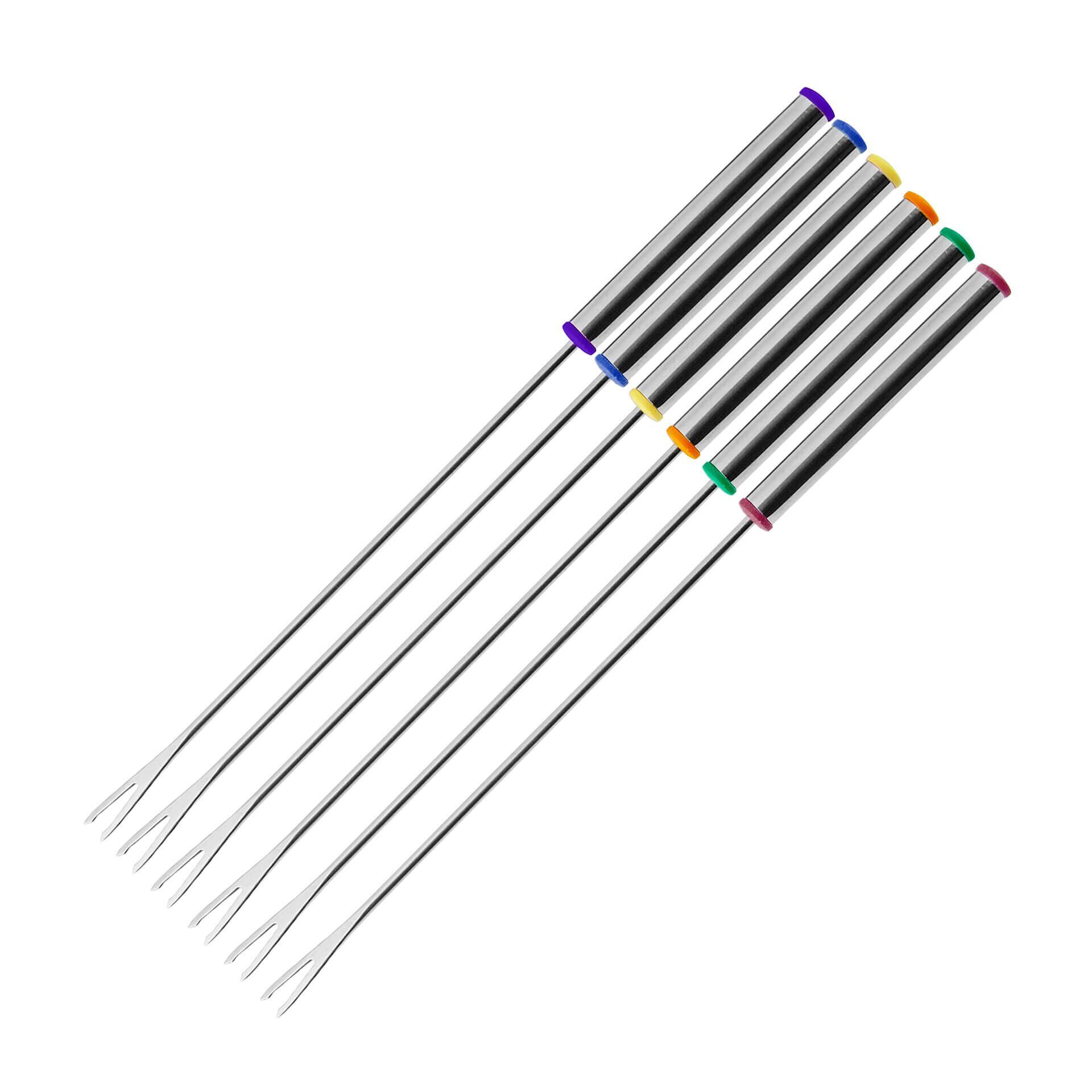 Fonduegabel, 24cm, 6-teilig