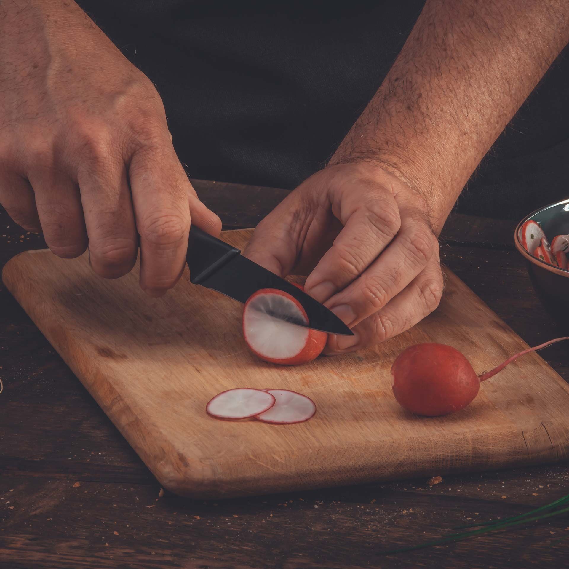 Gemüsemesser Wave, 9cm Klinge