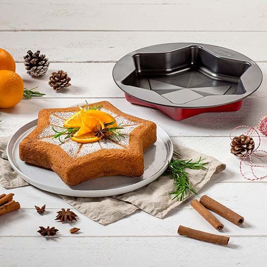 Festtagsstern Kuchen
