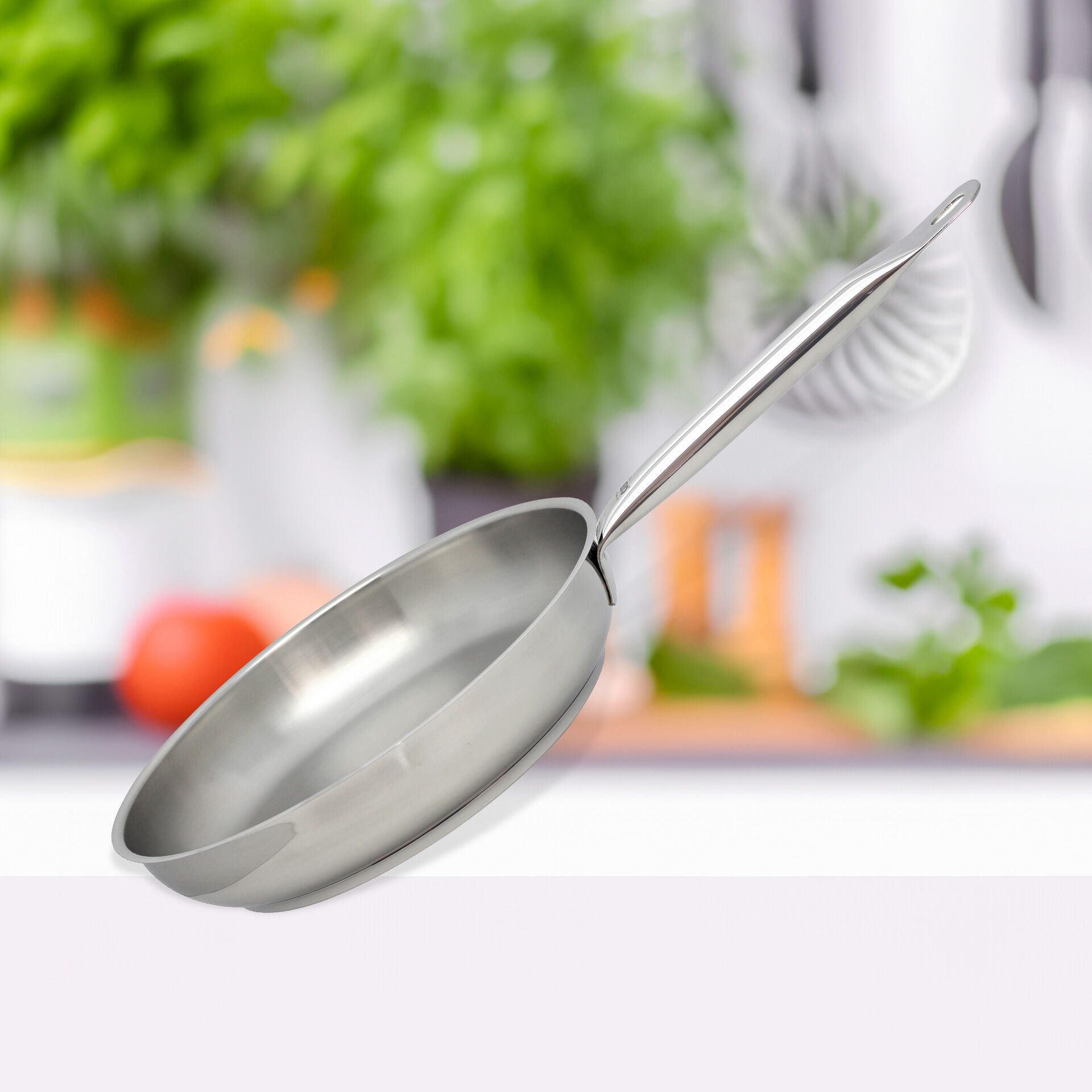 Bratpfanne Profi-Therm, Ø24cm, Edelstahl