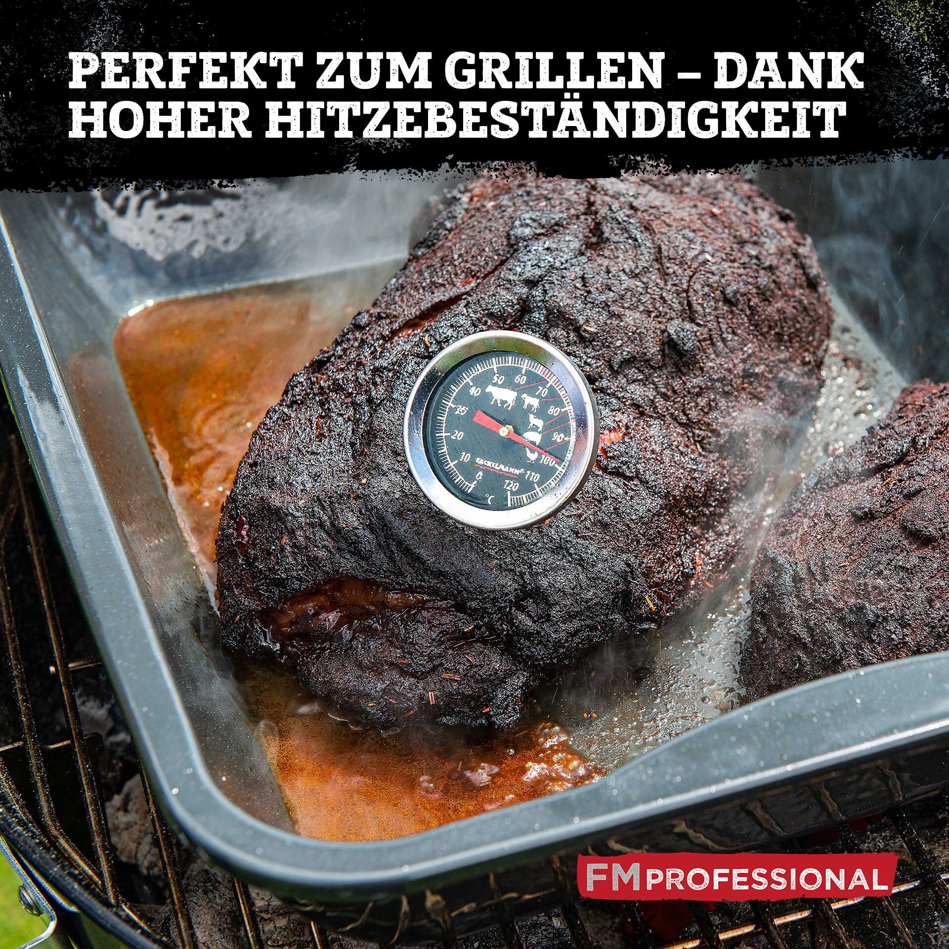 XXL Bräter, 40x34cm, Emaille