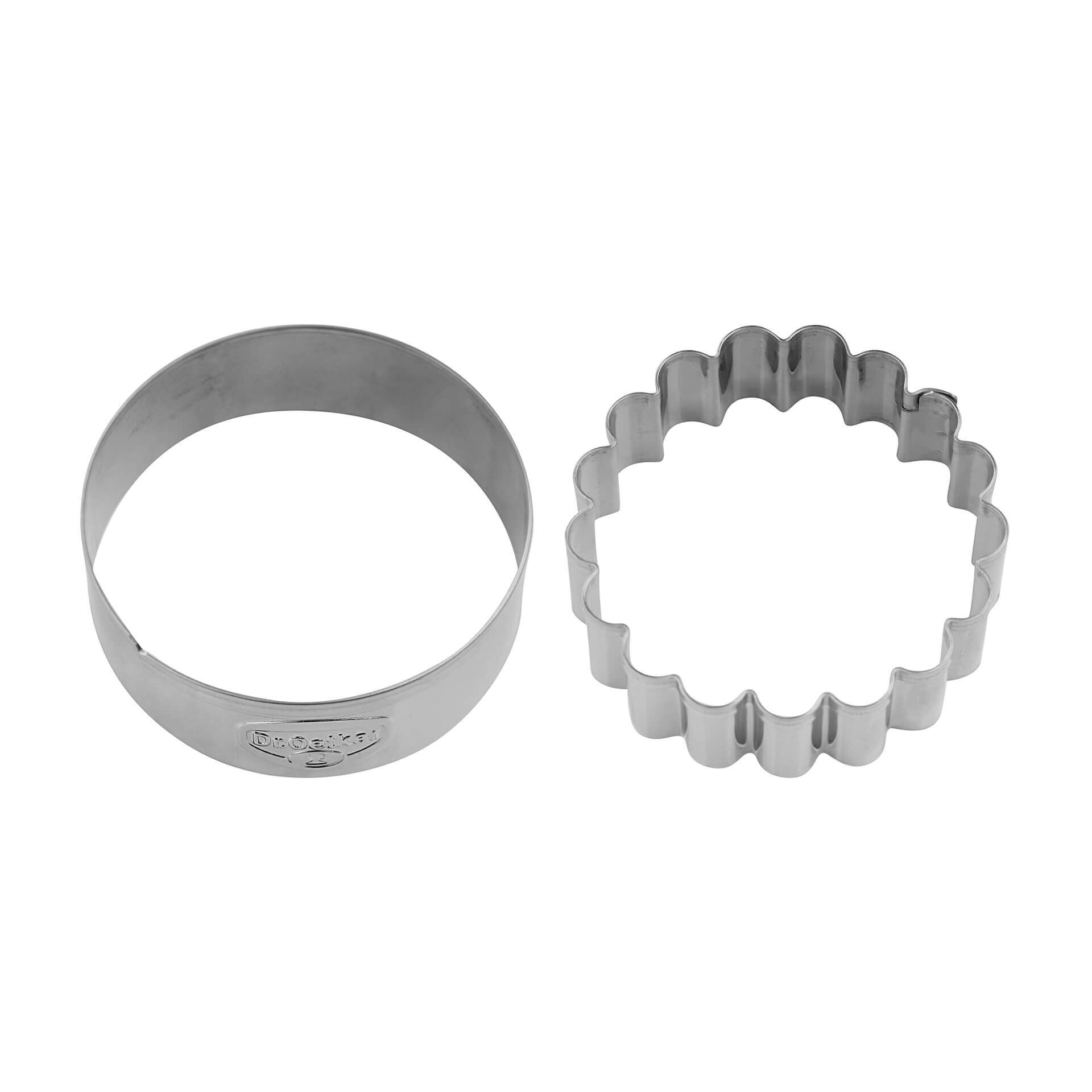 Ausstecher Ring White Christmas Baking, 2-teilig