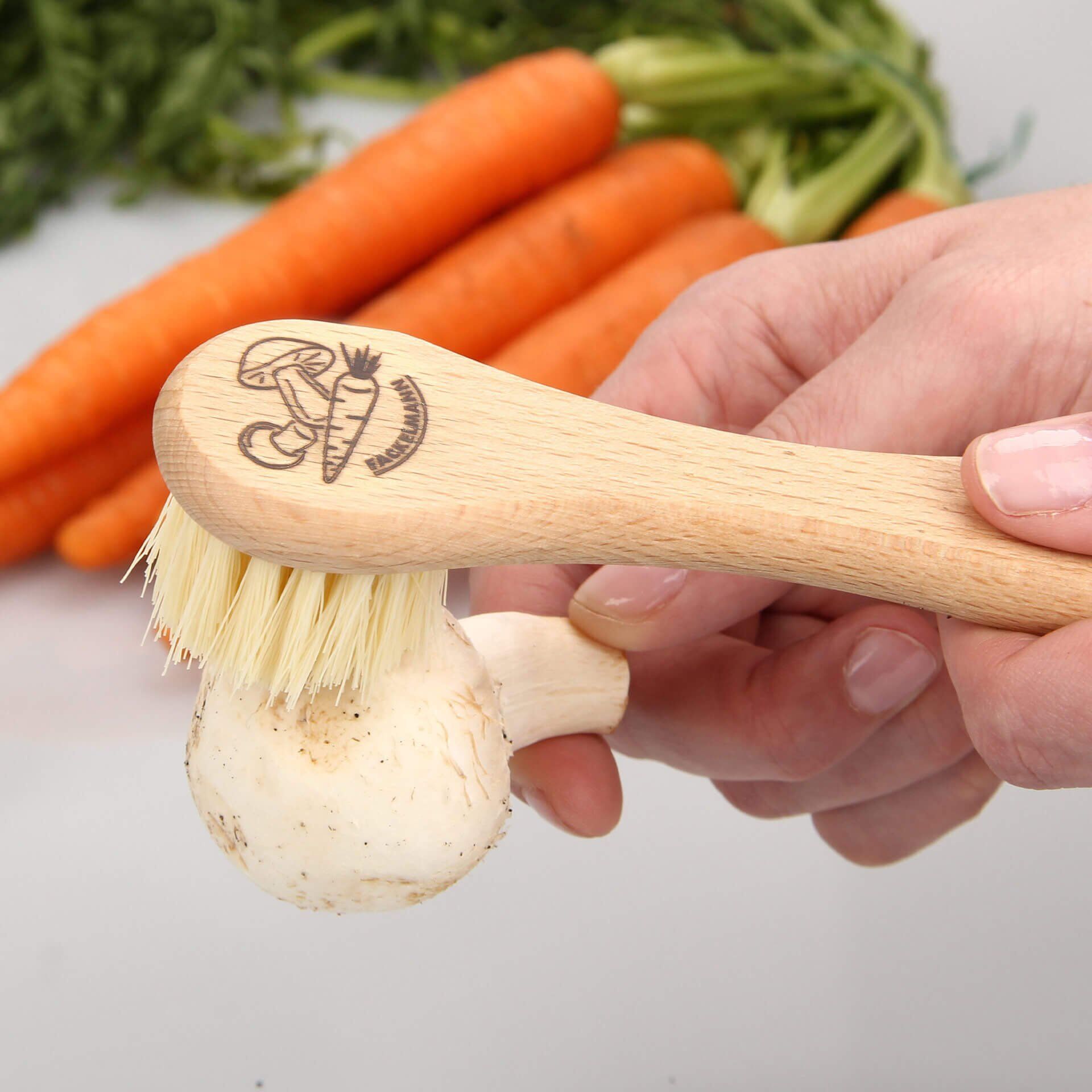Gemüsebürste Eco, FSC™-zertifizierte Buche
