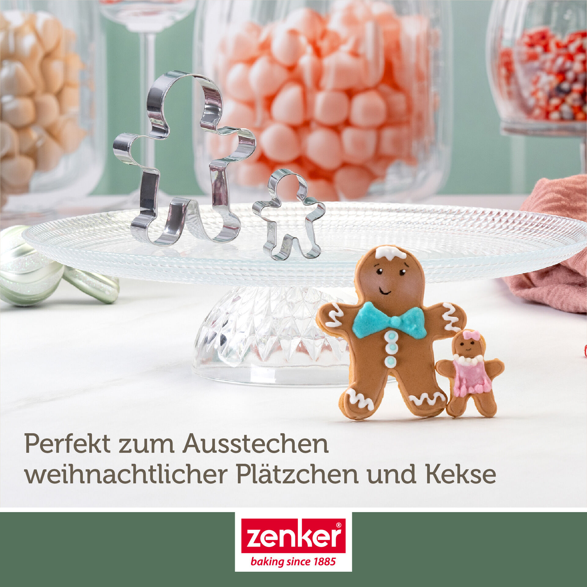 Ausstecher-Set Lebkuchenmann The Christmas Candy Shop