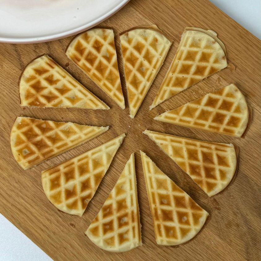 Waffeln für Kindergeburtstag