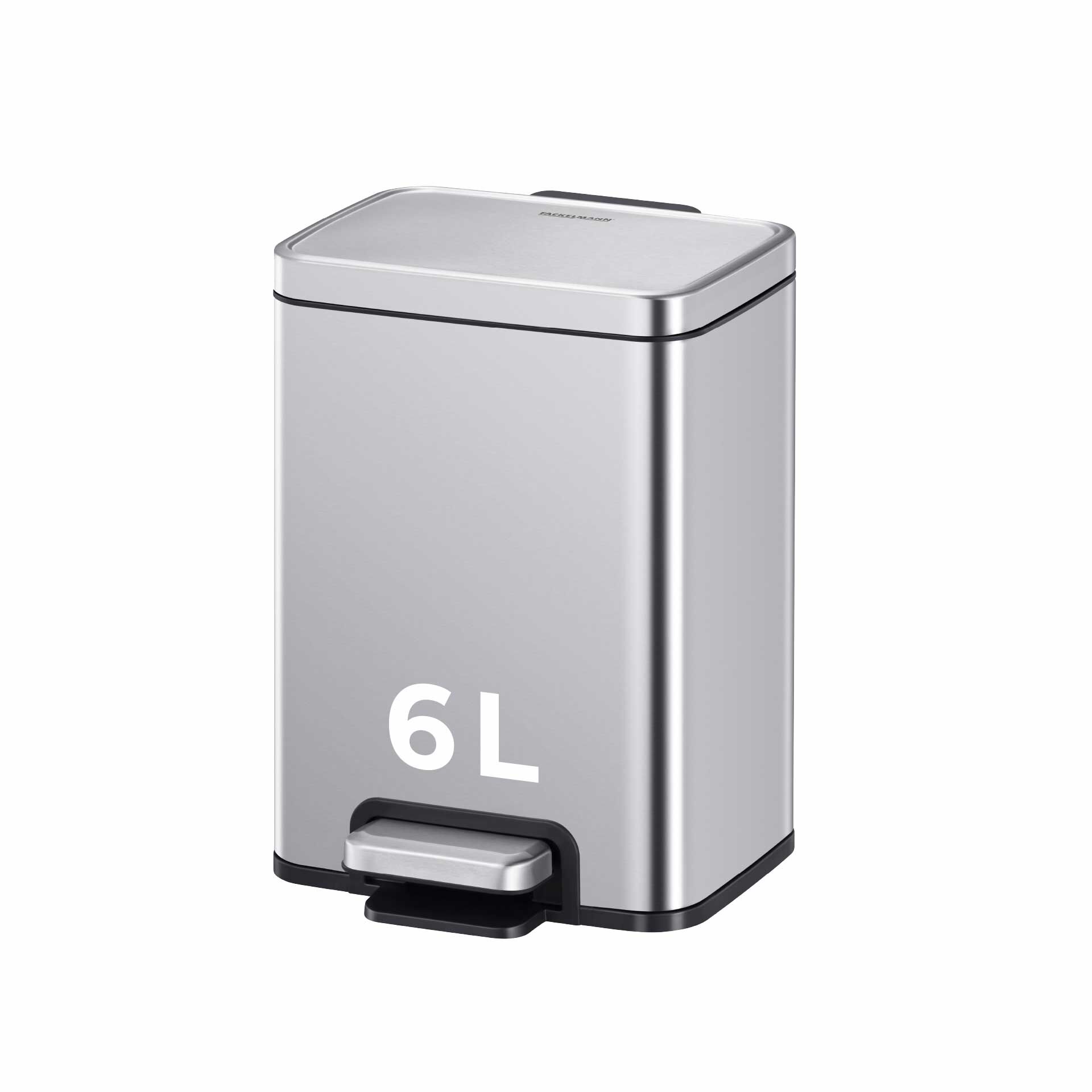 Mülleimer Chicago, silber, 6L