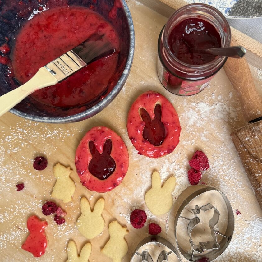 Linzer Plätzchen Ostern