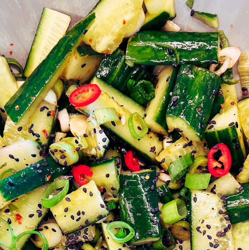 Koreanischer Gurkensalat