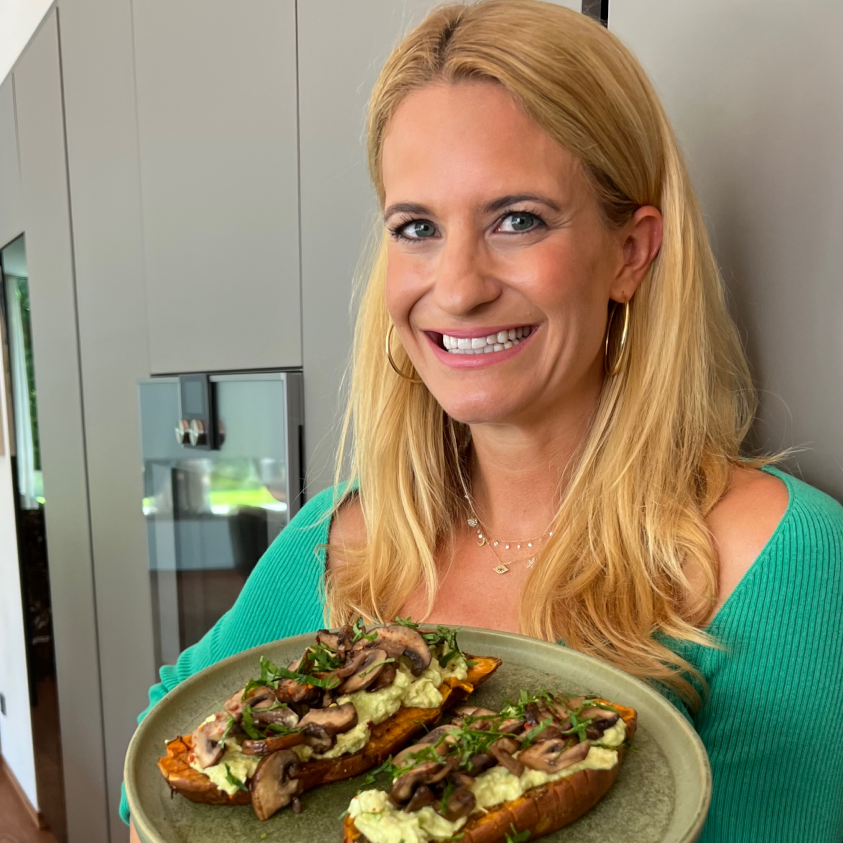 Gitter-Süßkartoffeln