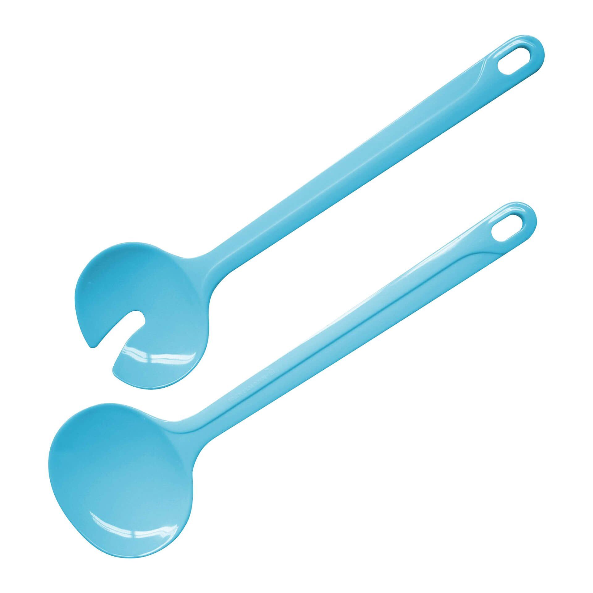 Salatbesteck Tropical Kitchen, blau