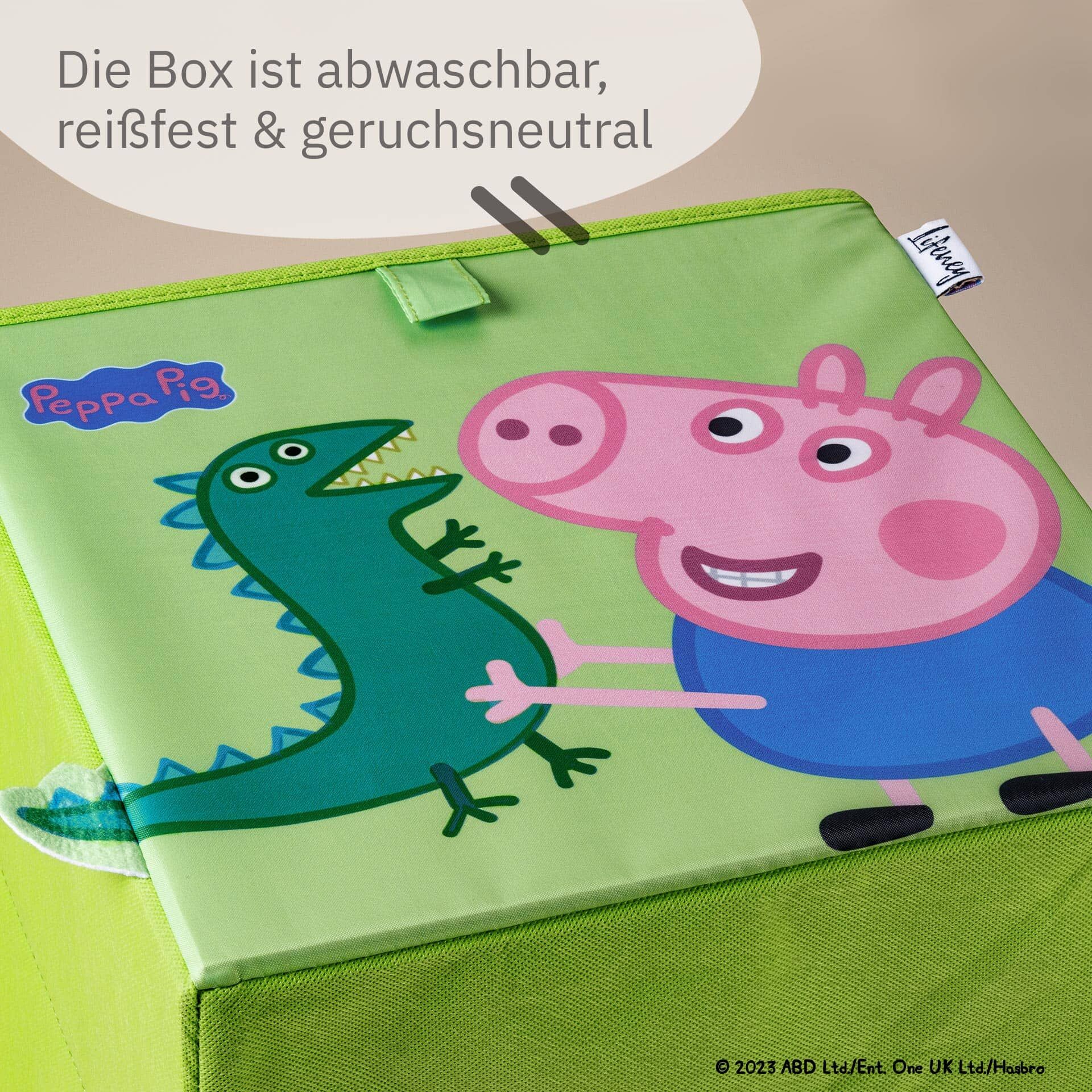 Aufbewahrungsbox Peppa Pig 4er Set, 30x30x30cm
