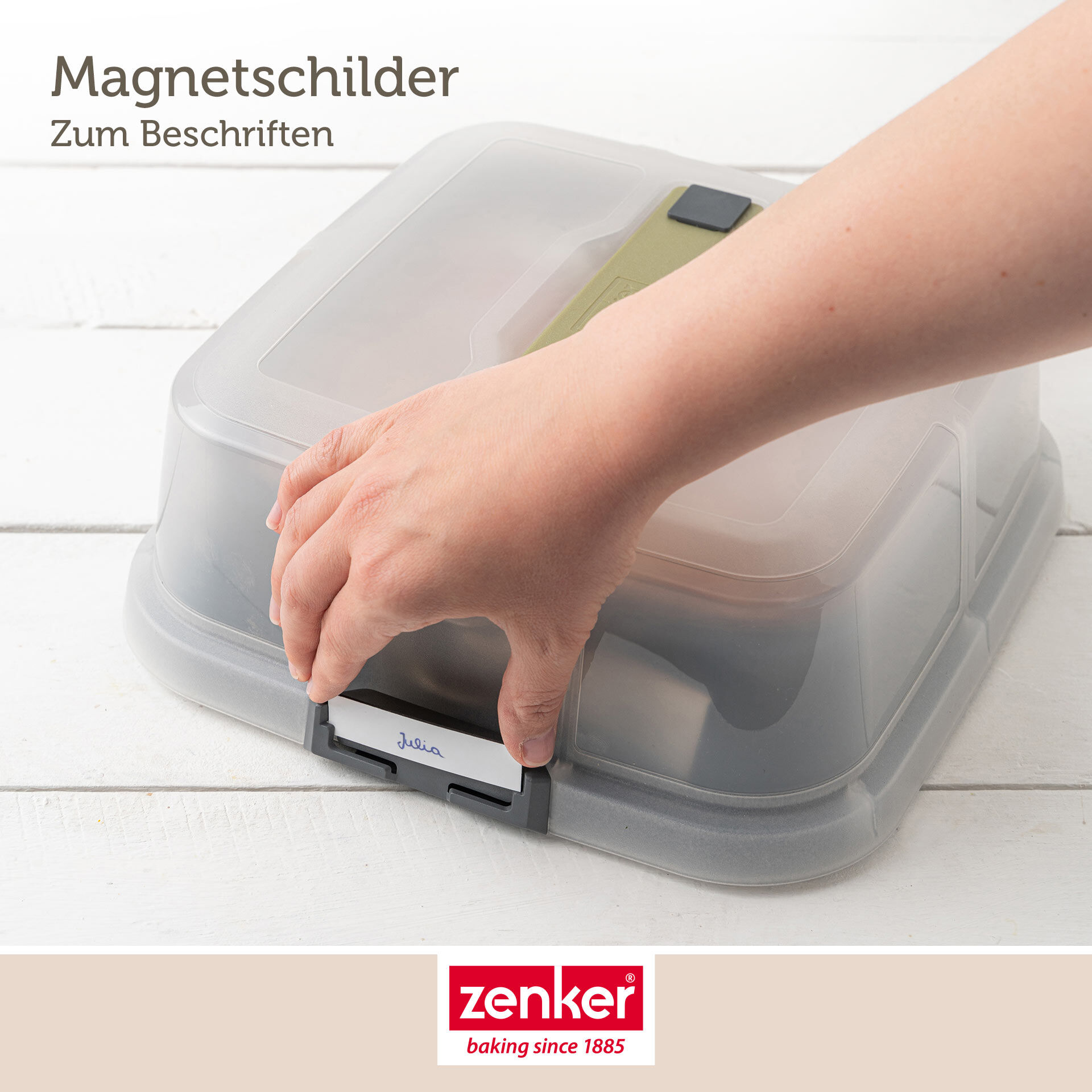Transporthaube quadratisch mit Magnetschildern 30x30x11,5cm Transporthaube quadratisch mit Magnetschildern 30x30x11,5cm