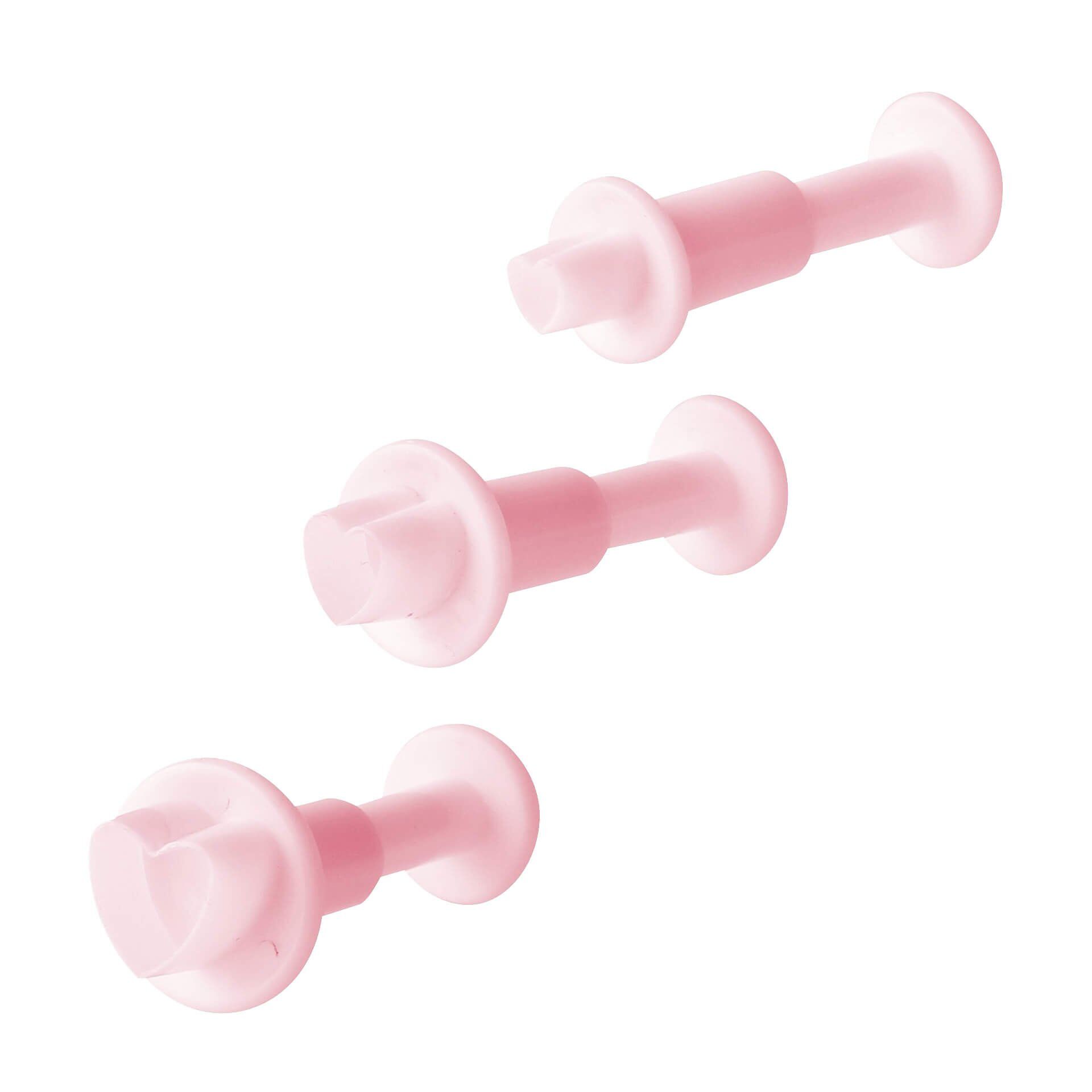 Fondantausstecher Herz Easy Decorating, 3 Stk