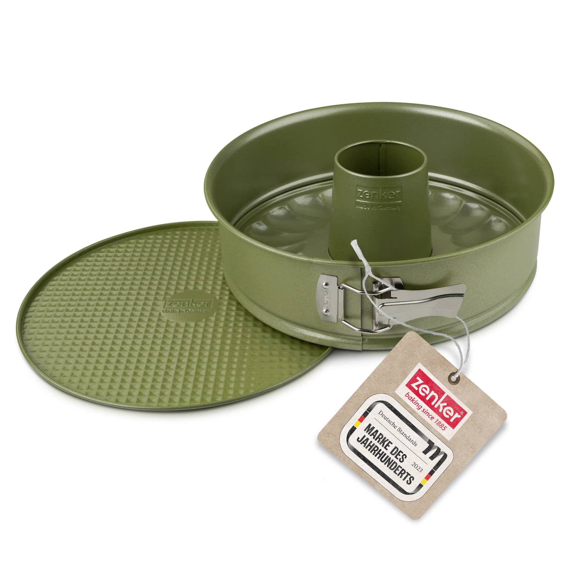 Springform mit Flach- und Rohrboden Green Vision, Ø 26cm