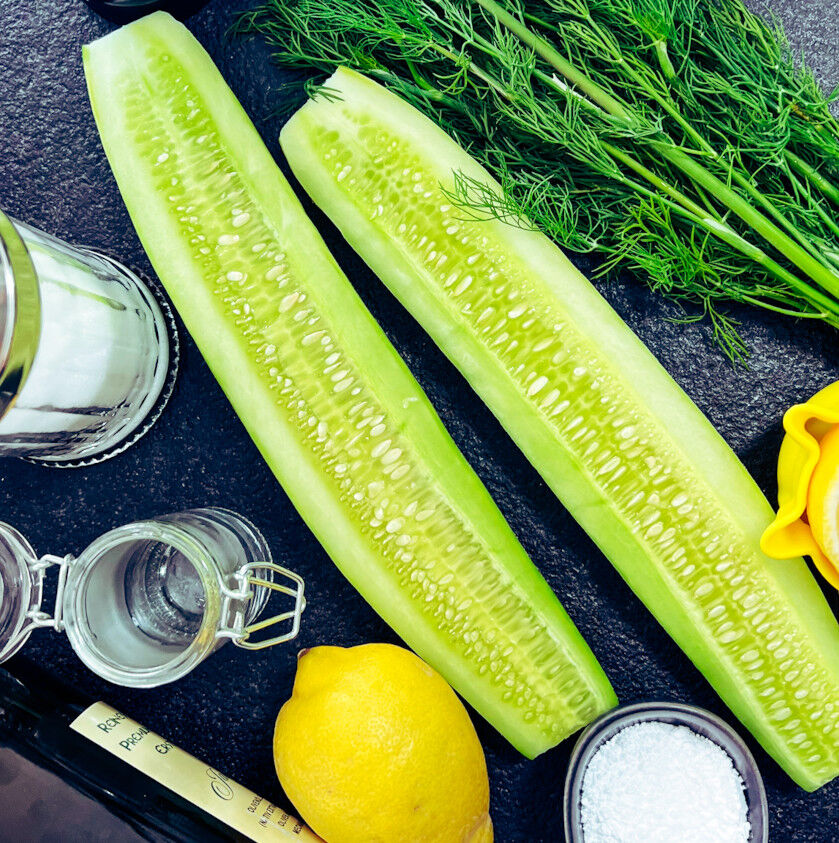 Kalte Gurkensuppe mit Joghurt