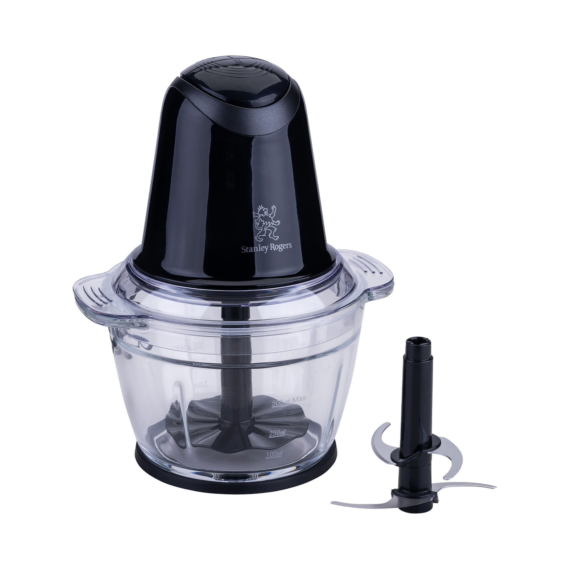 Multi-Zerkleinerer elektrisch, Glas, 1L, 500W