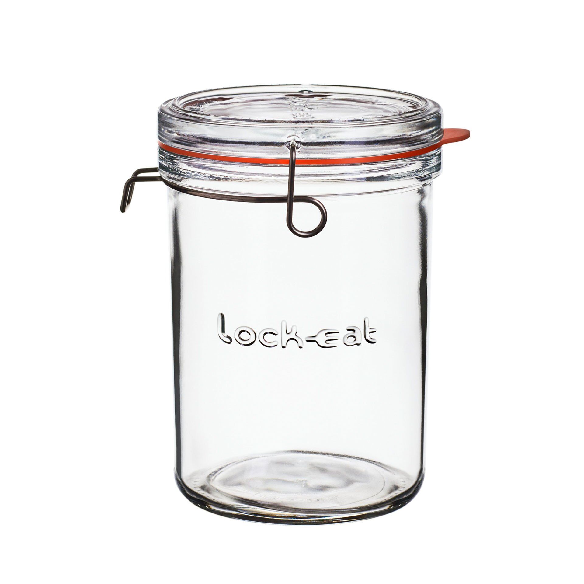 Lock-Eat Einmachglas mit Deckel, 1 Liter Lock-Eat Einmachglas mit Deckel, 1 Liter