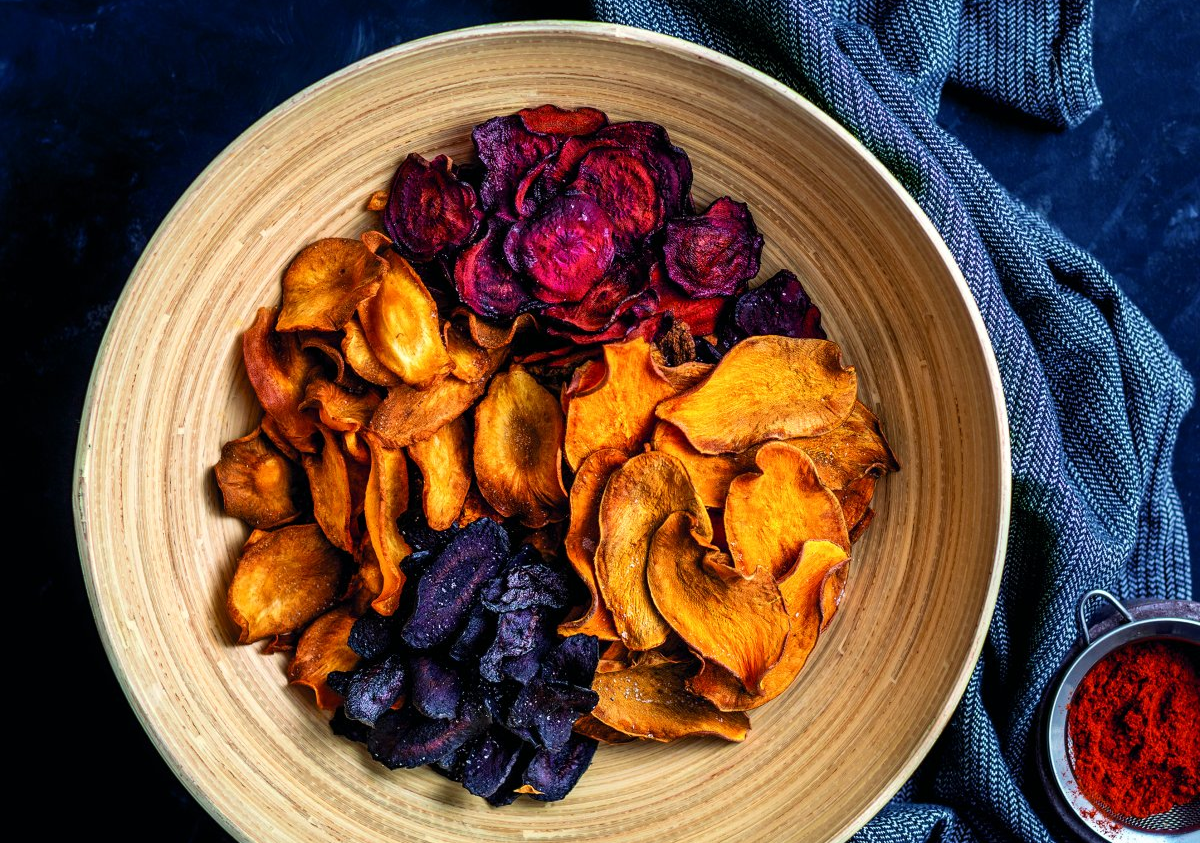 Gemüsechips selber machen Gemüsechips selber machen