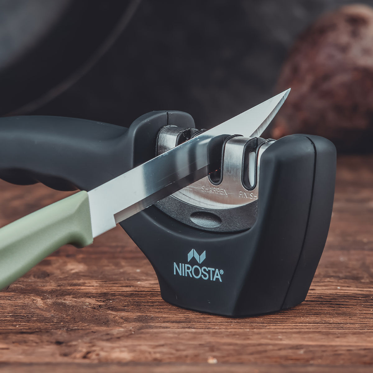 Messerschärfer Quick-Sharp, 3 Stufen