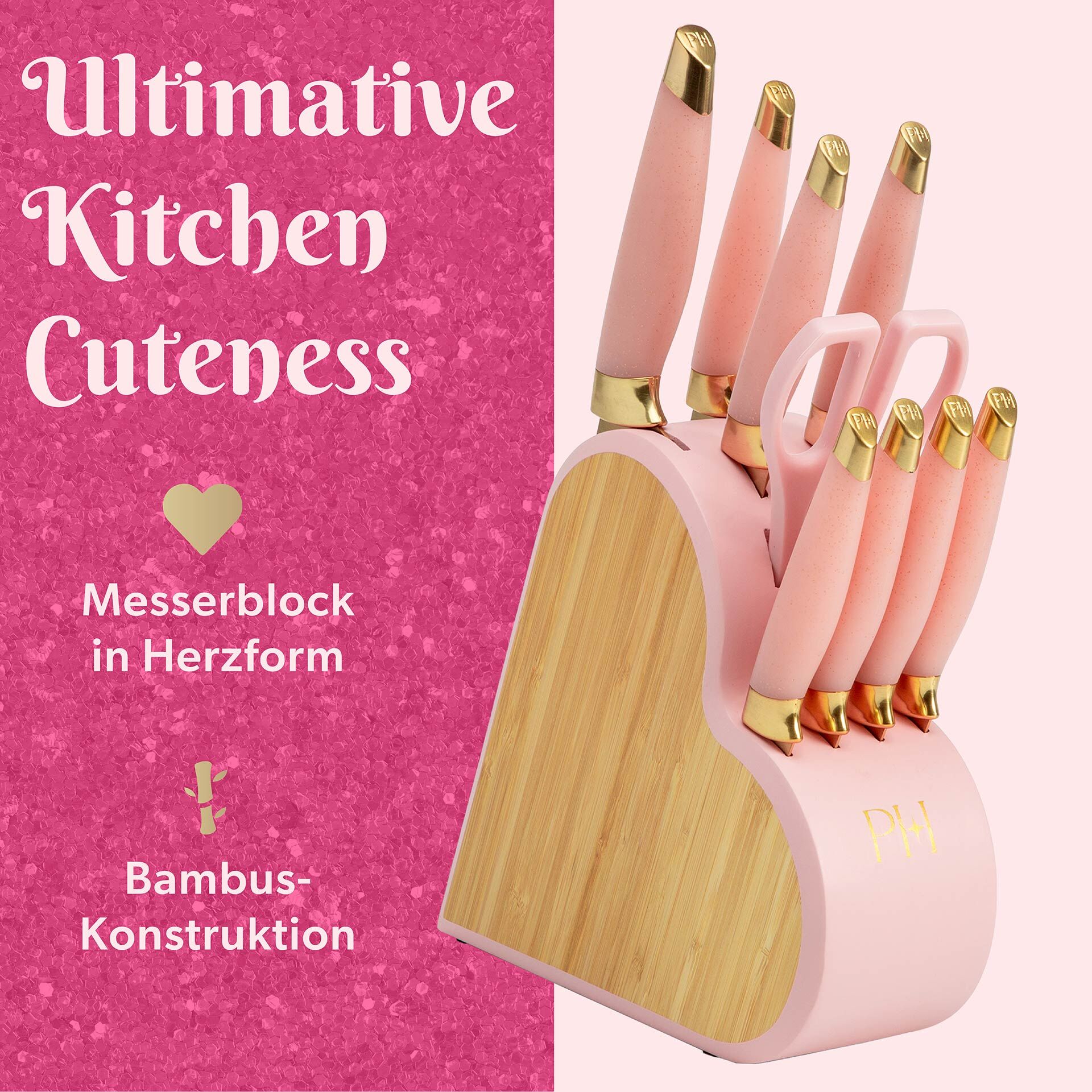 Messerblock-Set, 10-teilig