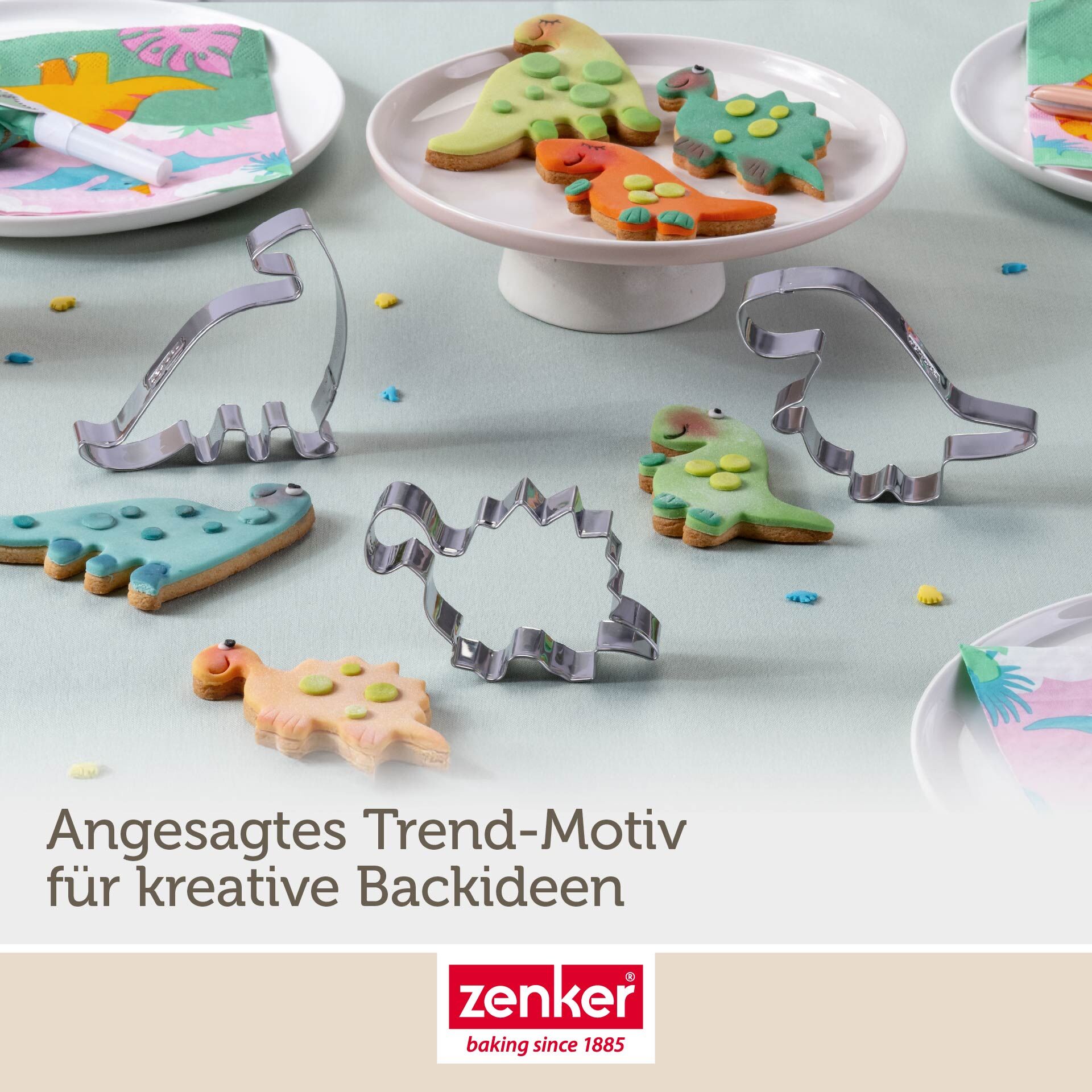 Dino Ausstecher-Set, 3-teilig