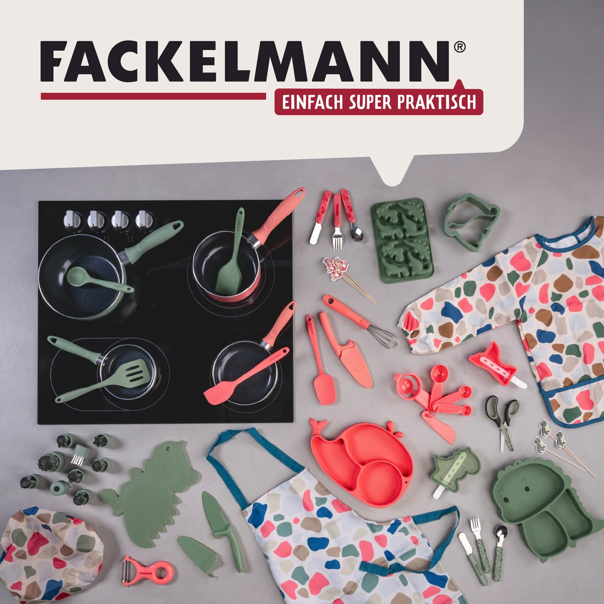 Pfannenwender Mini Cooking, grün