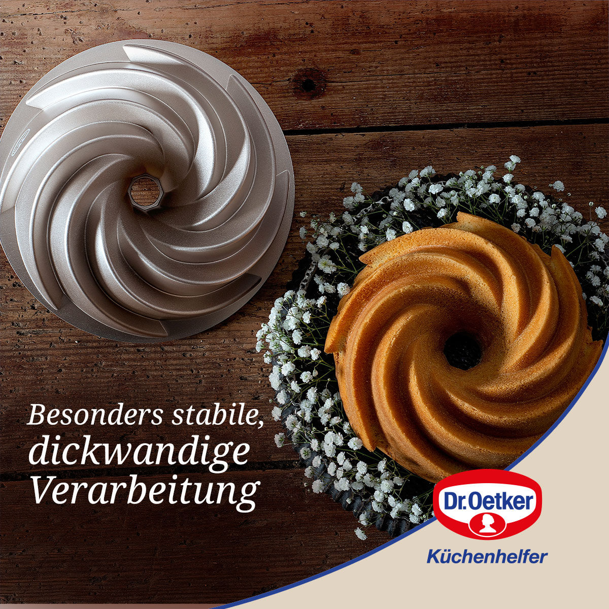 Gugelhupfform Twist Back-Kunst, Ø22cm