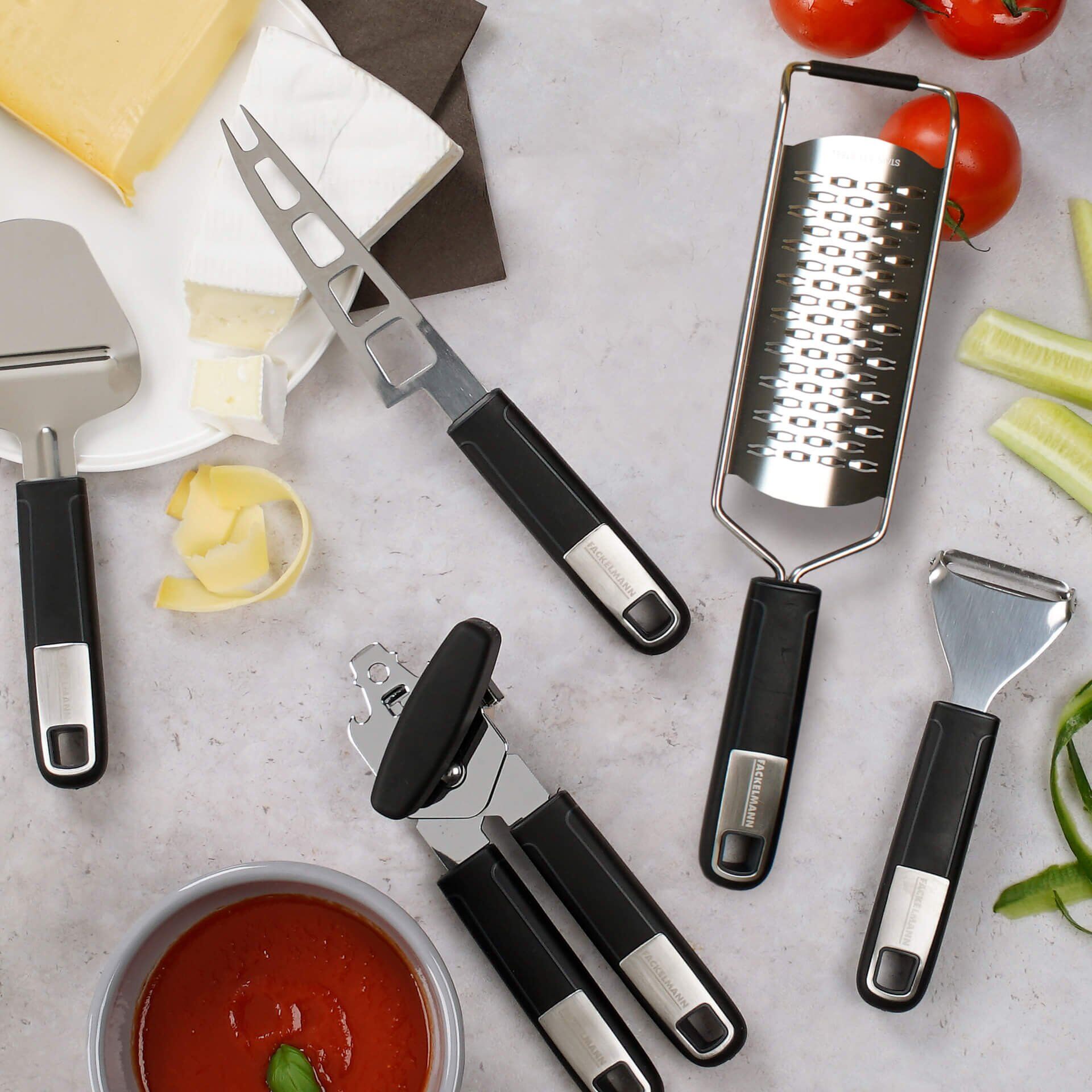 Küchenhelfer-Set "Sense Käse-Helfer", 4-teilig