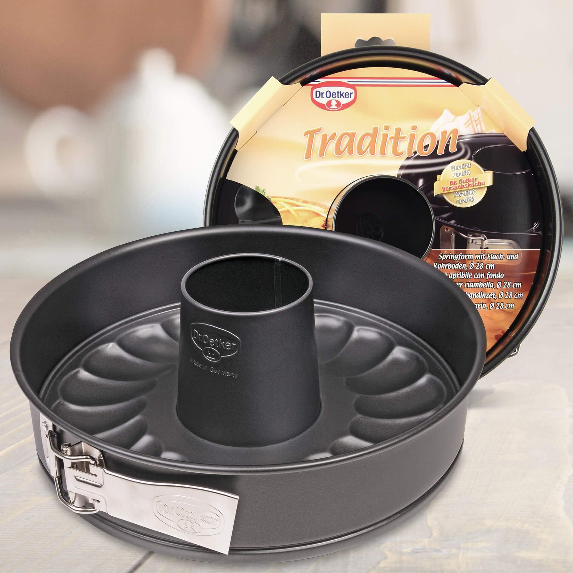 Springform mit Flach- und Rohrboden Tradition, Ø28cm