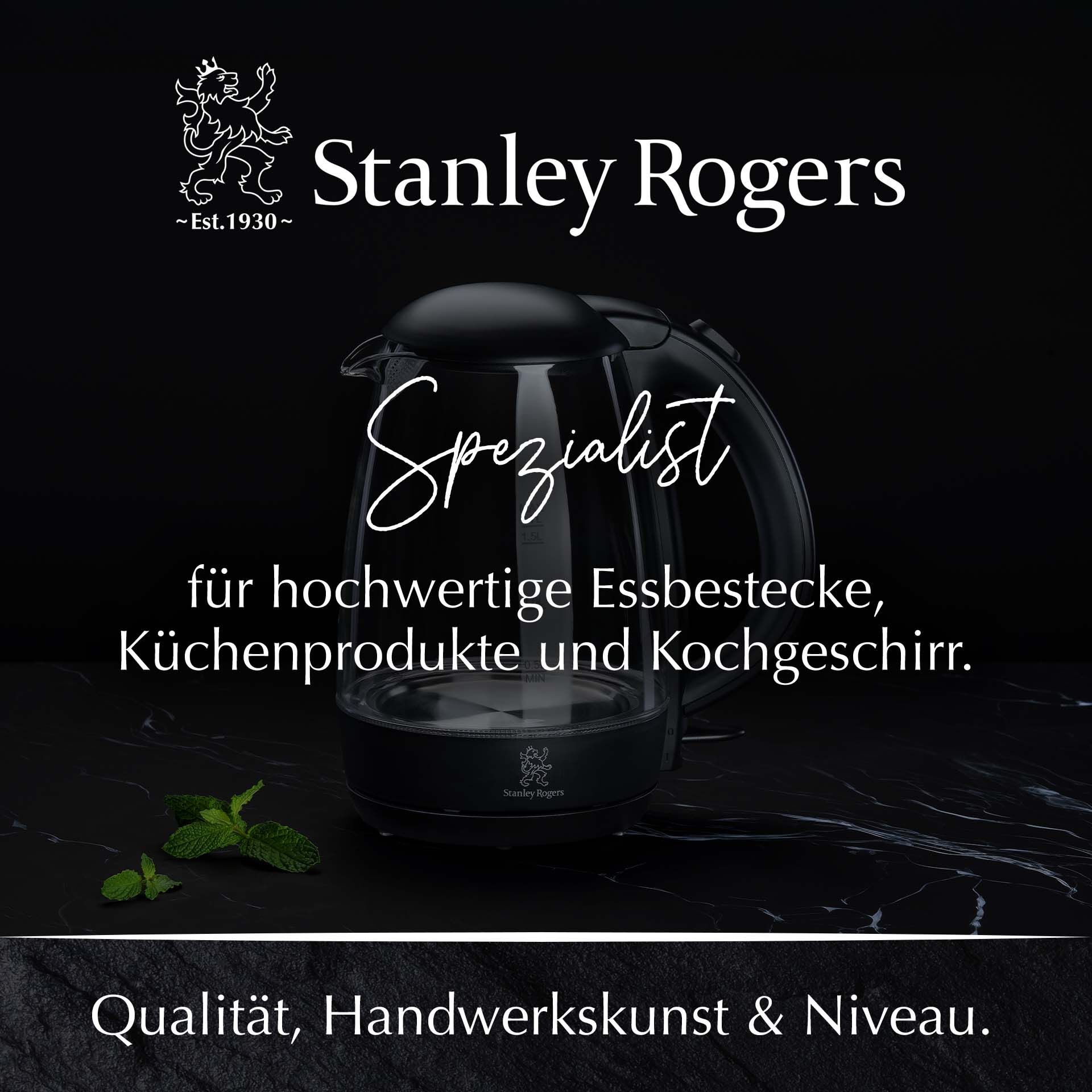 Wasserkocher, Glas, 1,7L