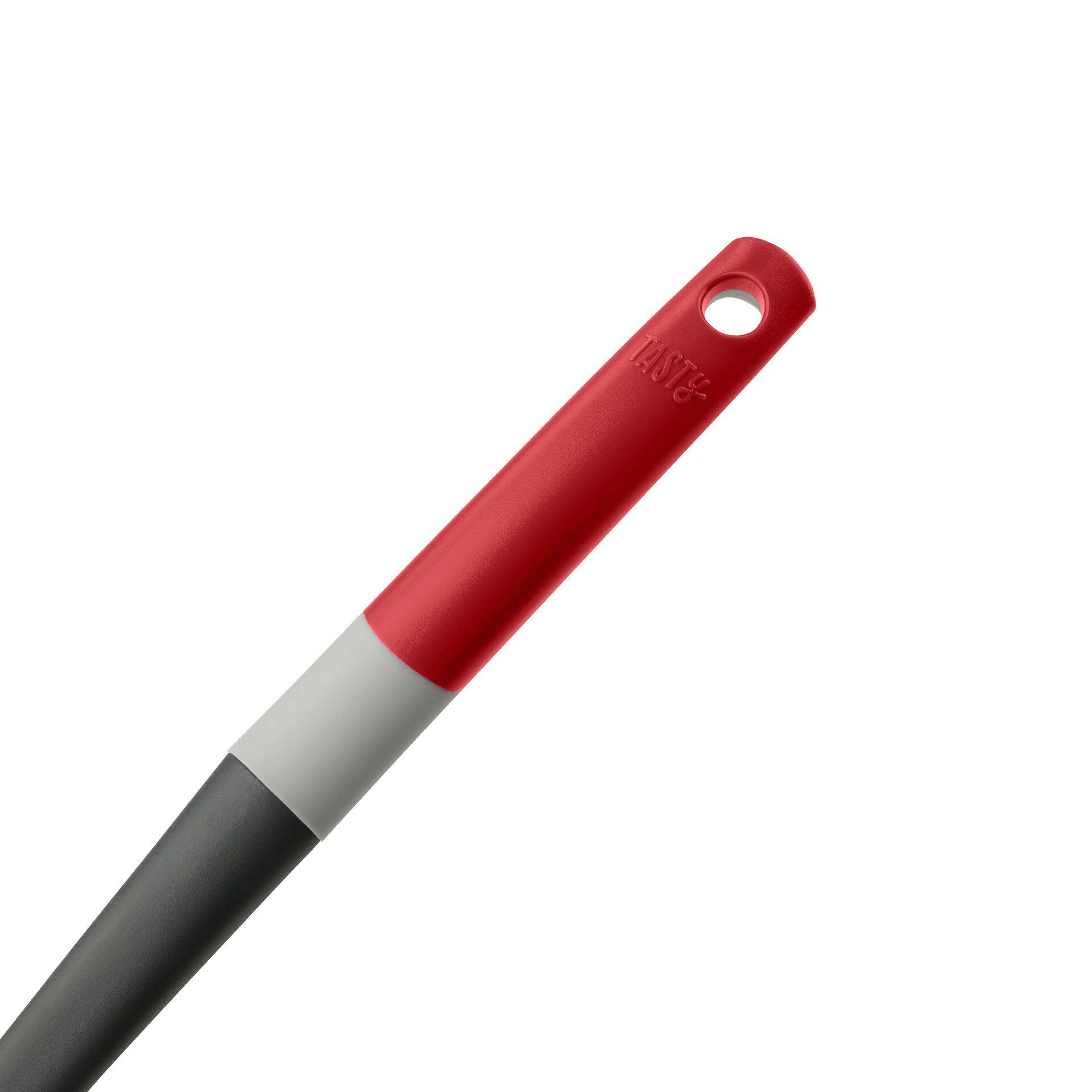 Pfannenwender mit Schneidfunktion, 34cm ,rot