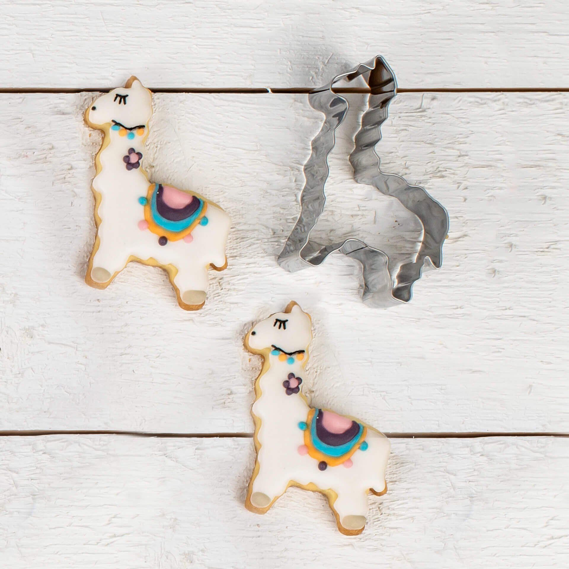 Ausstecher Lama Happy Baking, 5,5x7,8cm