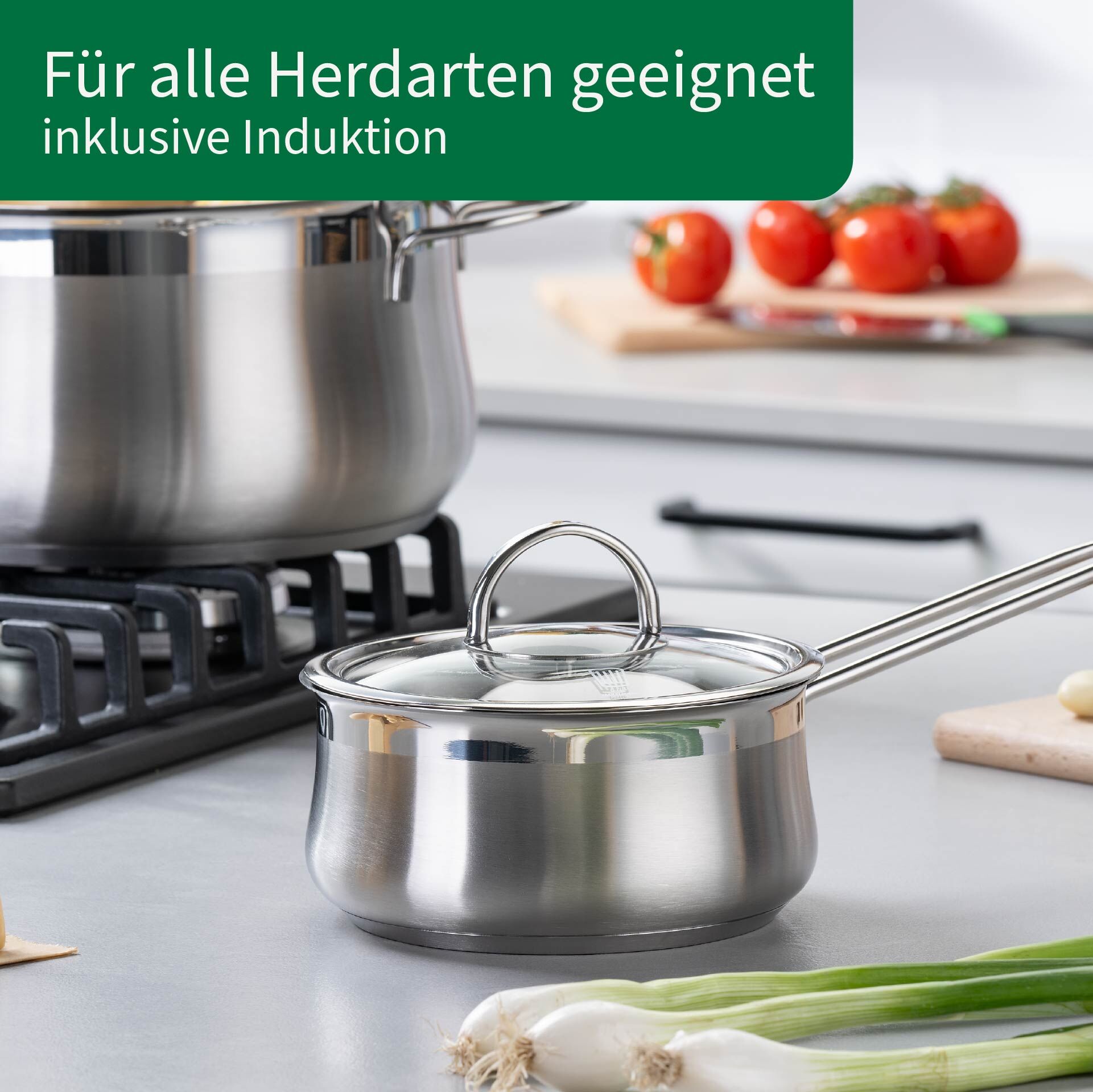 Soßentopf mit Glasdeckel Leipzig, Ø16cm