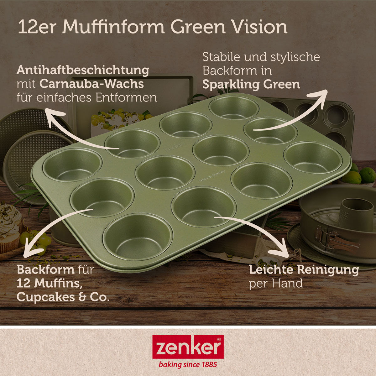 Muffinform Green Vision, 12er