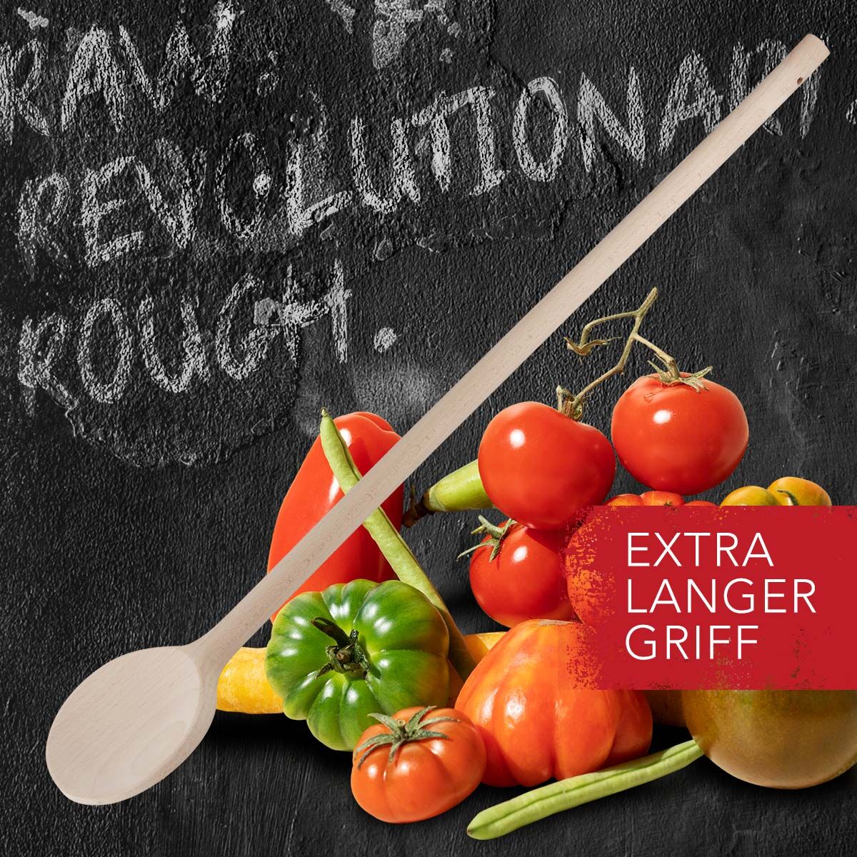 Kochlöffel FAIR, 60cm