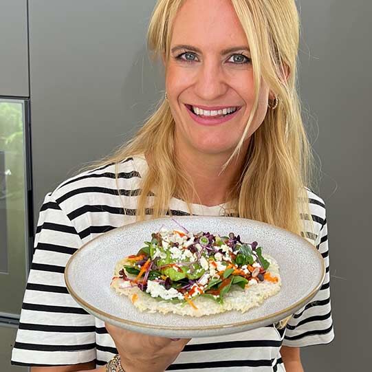 Knusprige Reiswaffeln