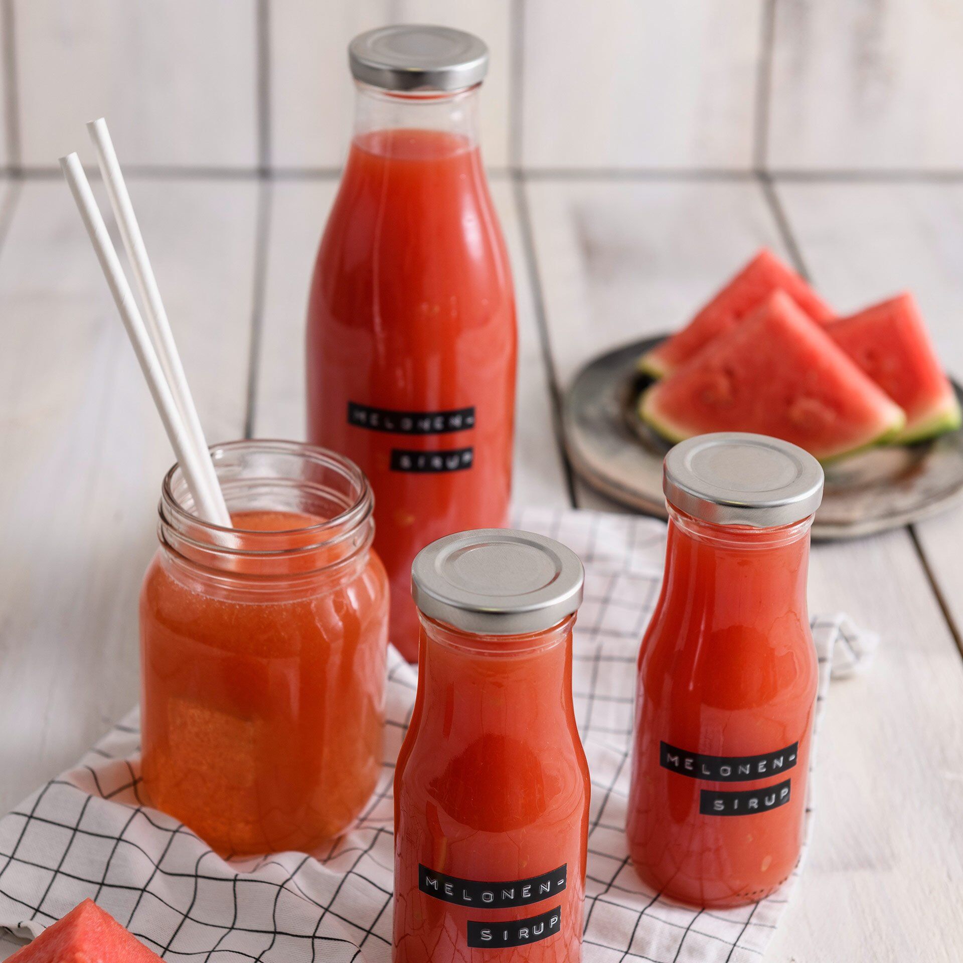 Smoothie Flasche Liebevoll hausgemacht, 250 ml