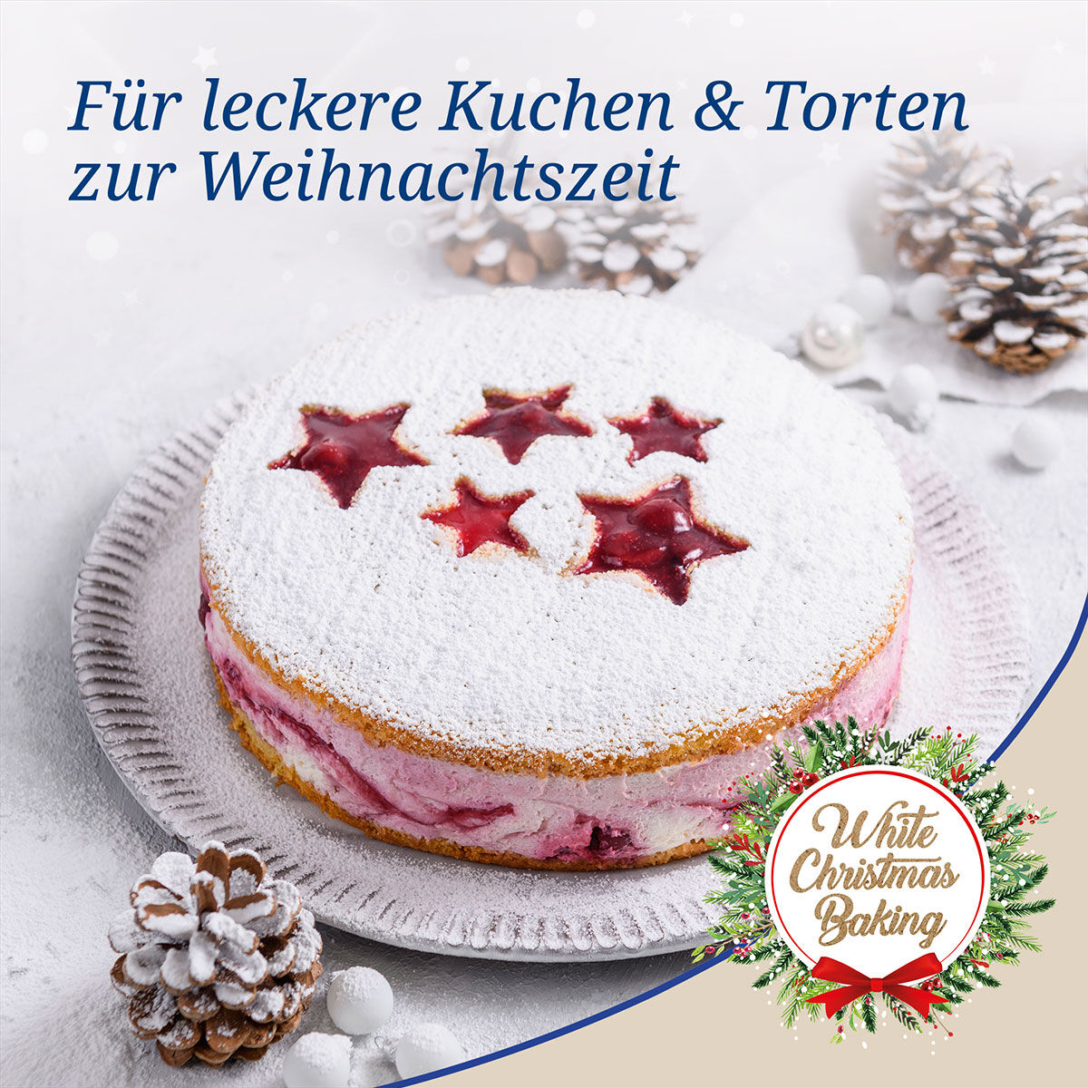 Springform White Christmas Baking, Ø26cm