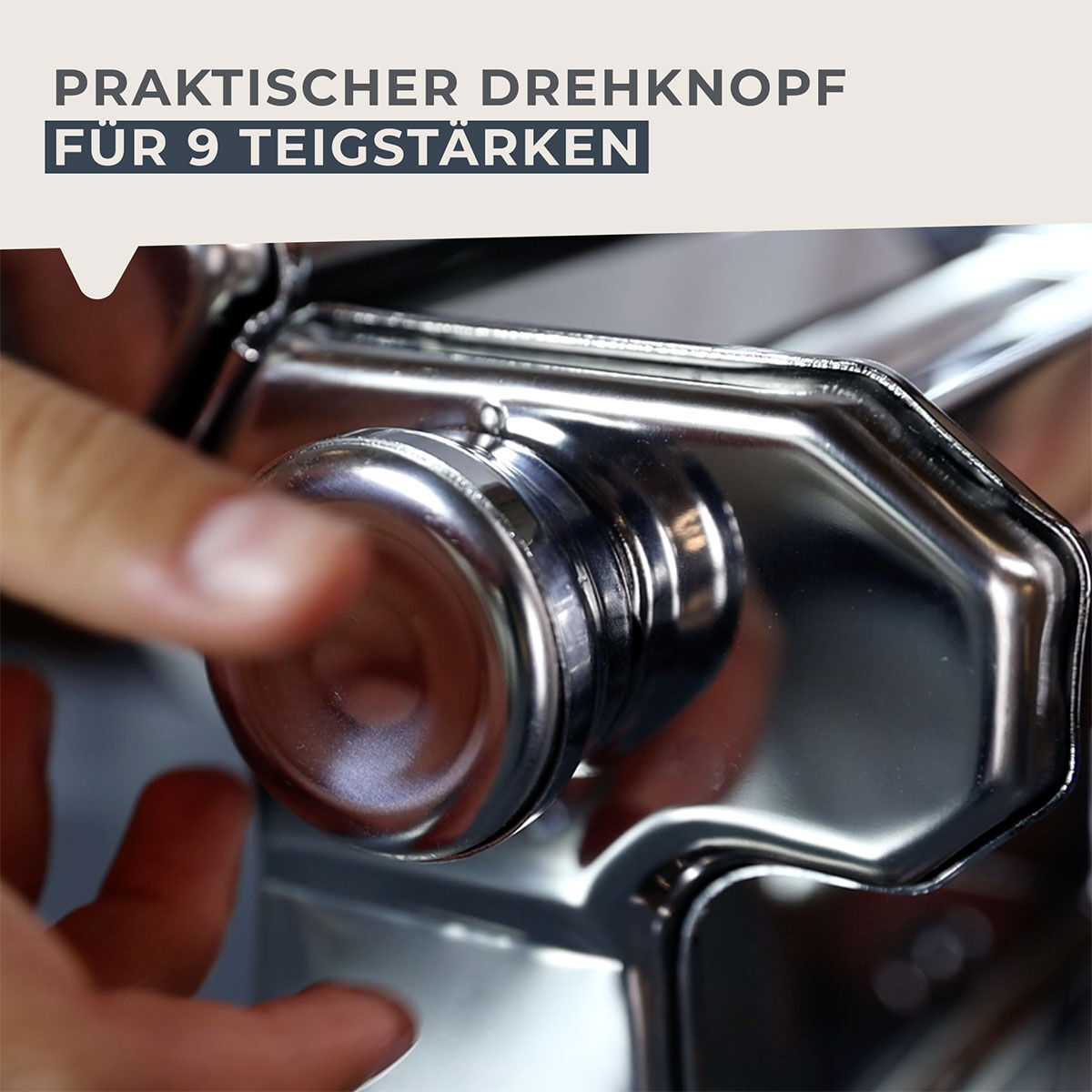 Nudelmaschine #easyprepare, Edelstahl Nudelmaschine #easyprepare, Edelstahl