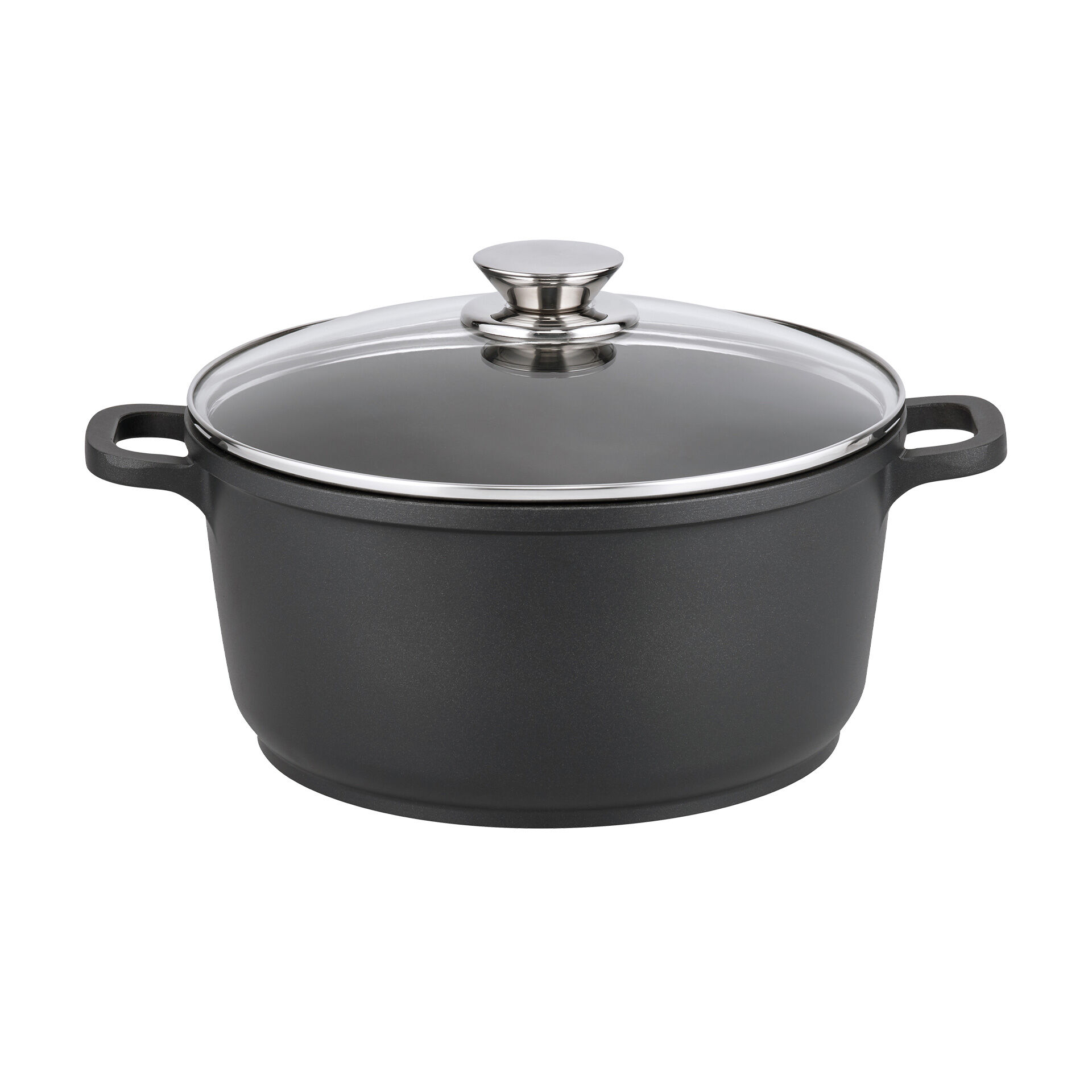 Kochtopf mit Deckel Alucast, Ø24cm