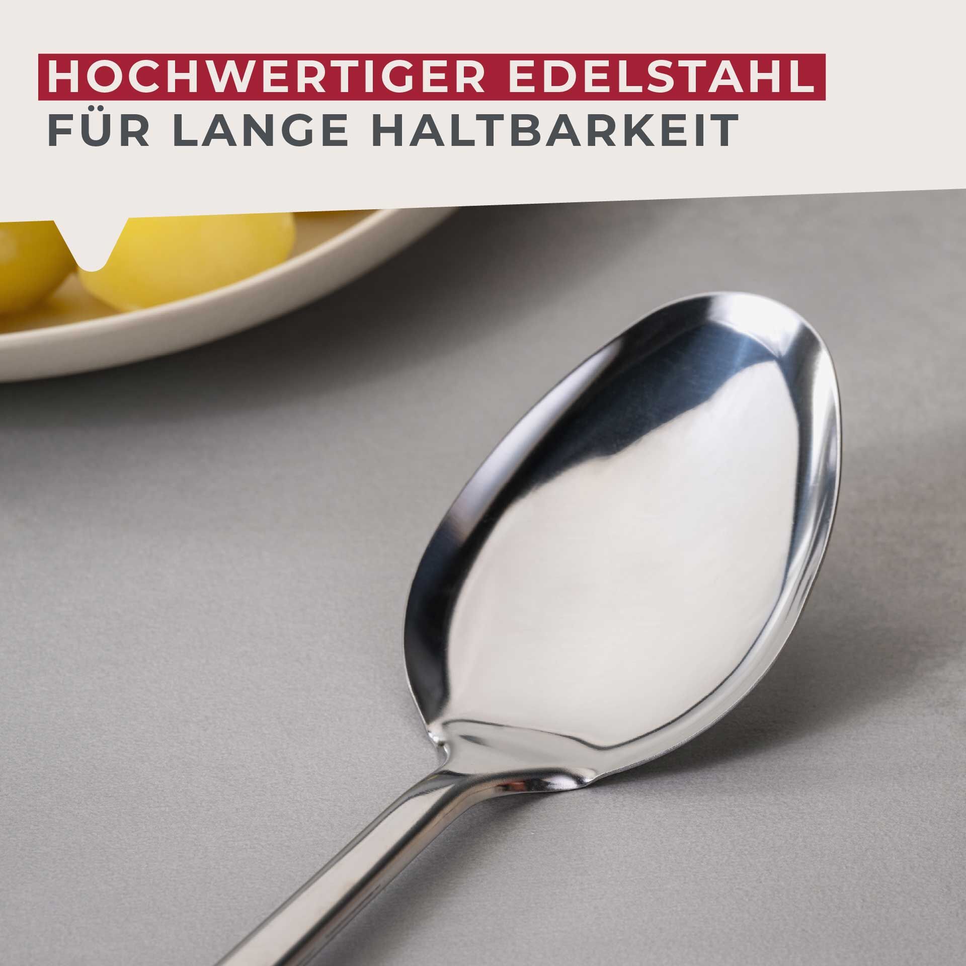 Servierlöffel Essential, blau