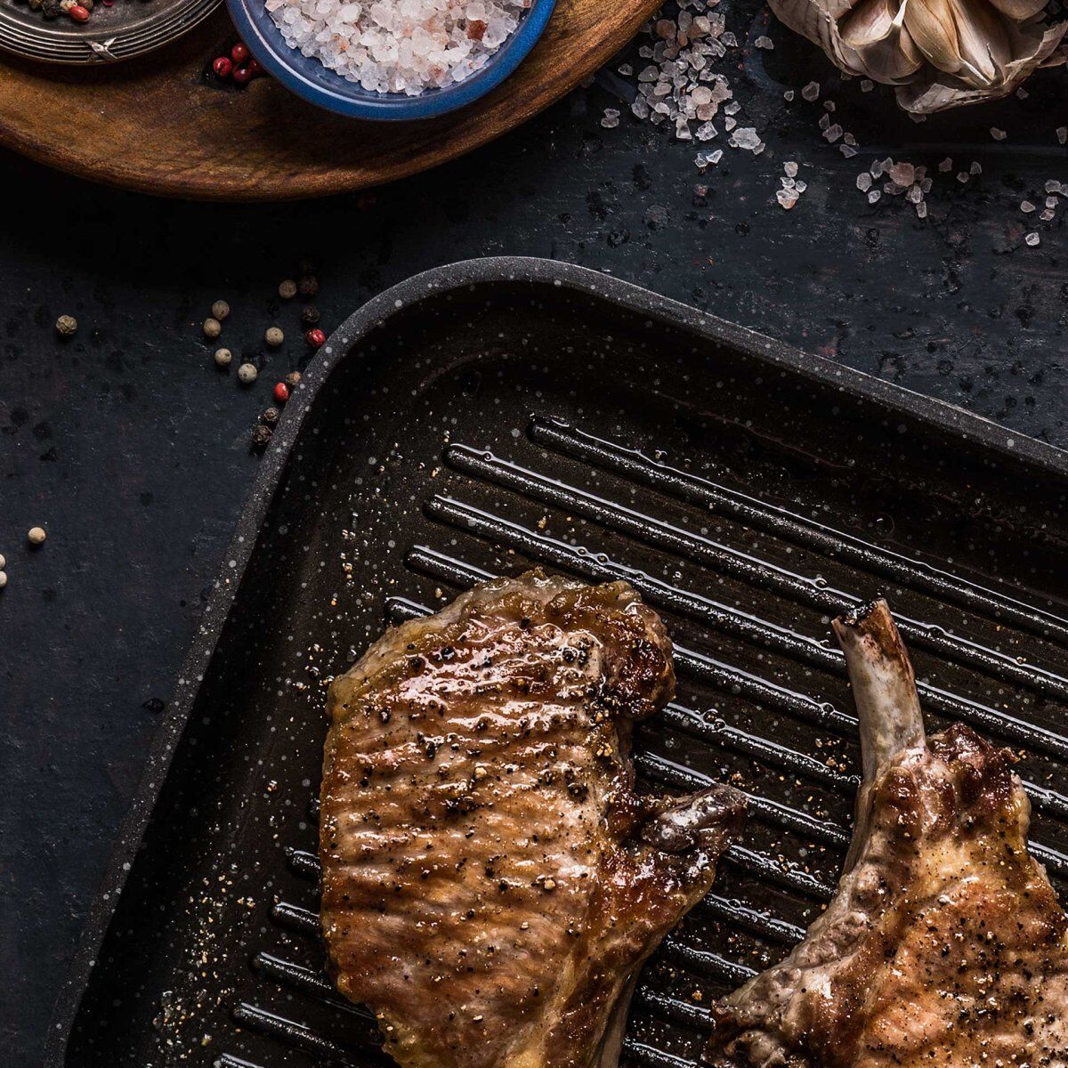 Grillpfanne Pure Belugo, 28x28cm