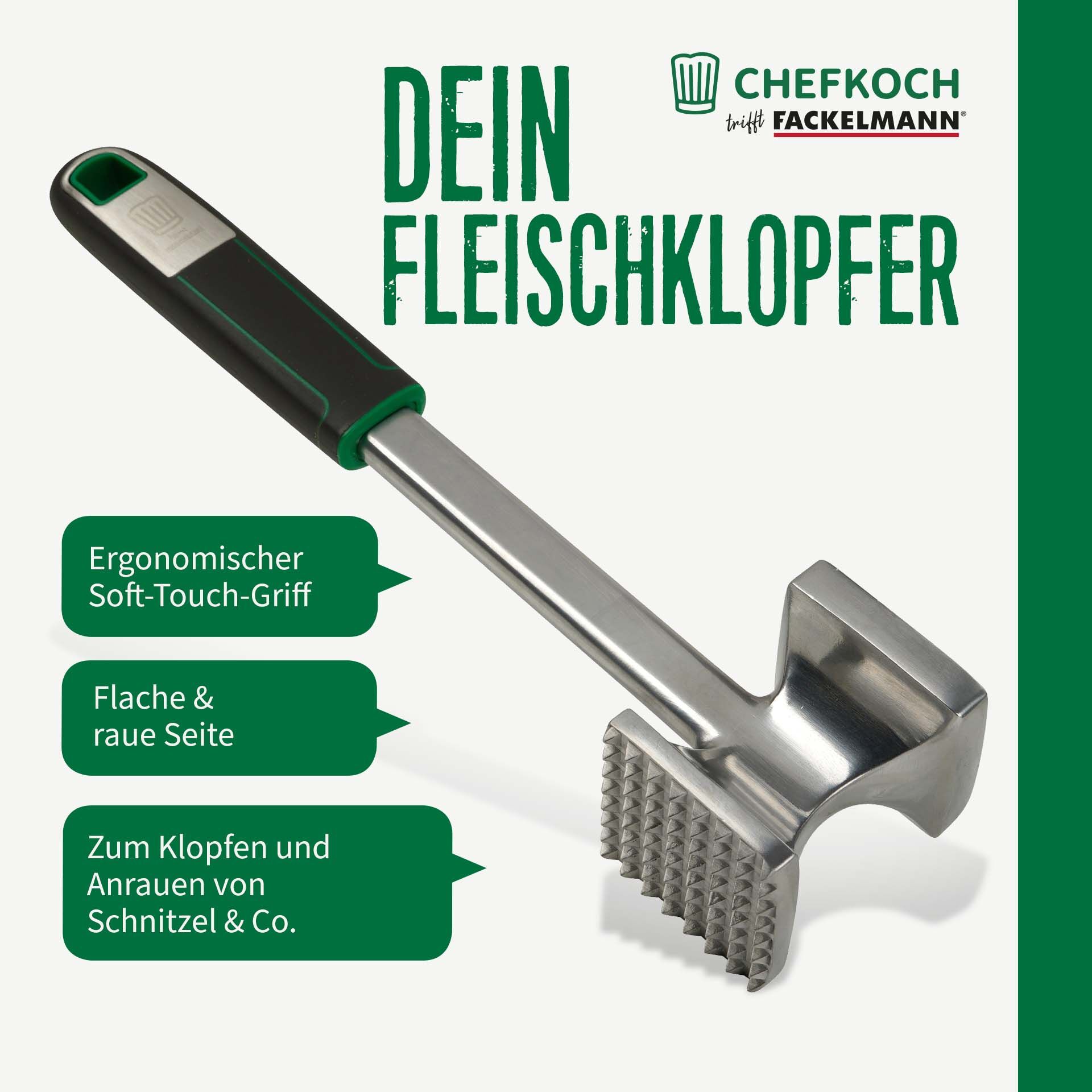 Fleischklopfer, 26cm