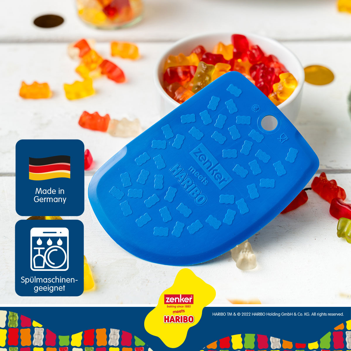 Teigkarte HARIBO Goldbär Teigkarte HARIBO Goldbär